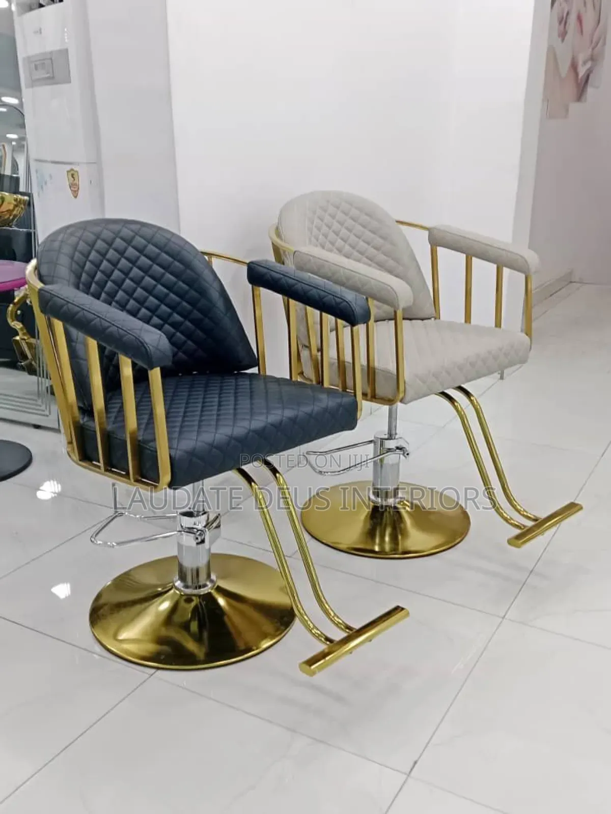 Pure Leather Saloon Chair