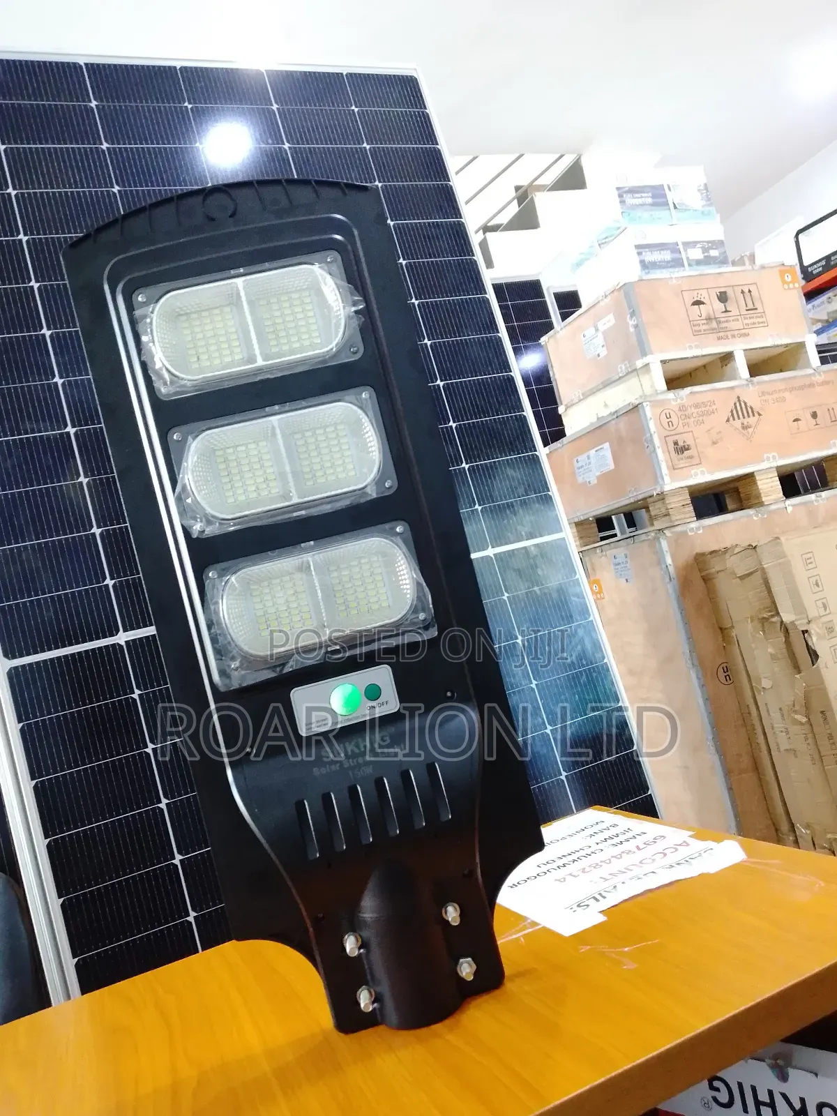 150w Solar Street Light