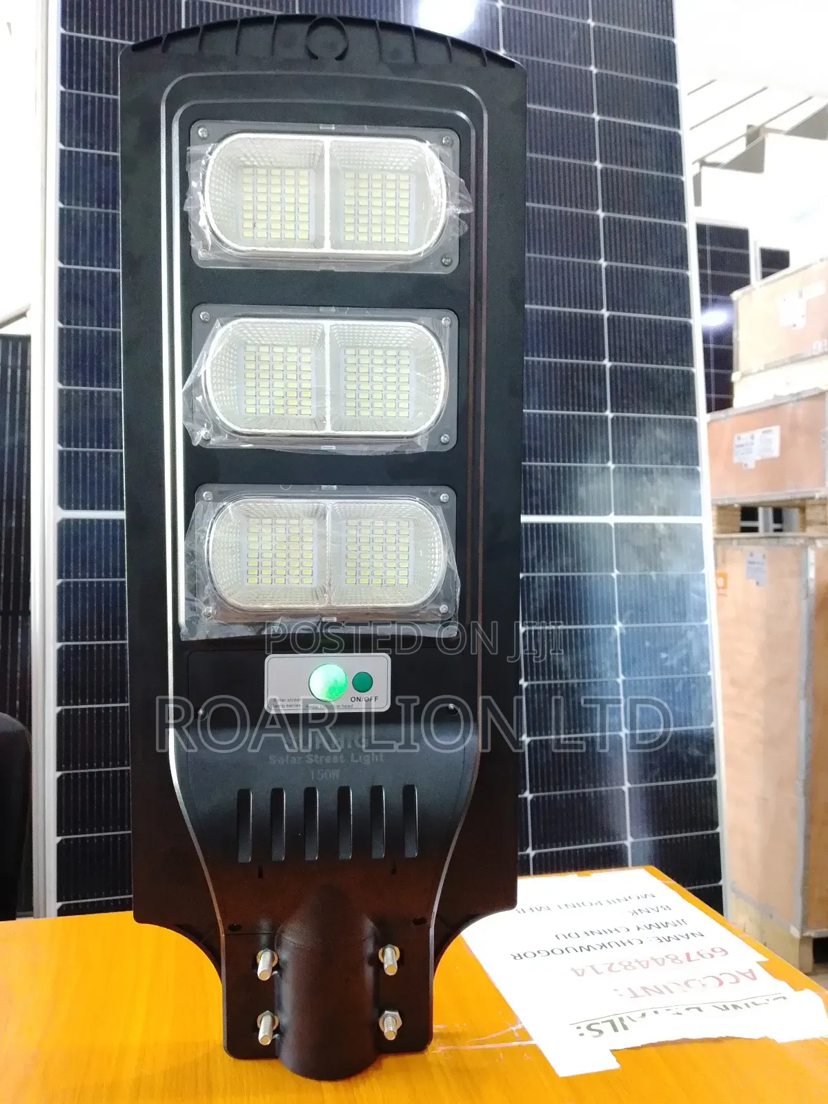 150w Solar Street Light
