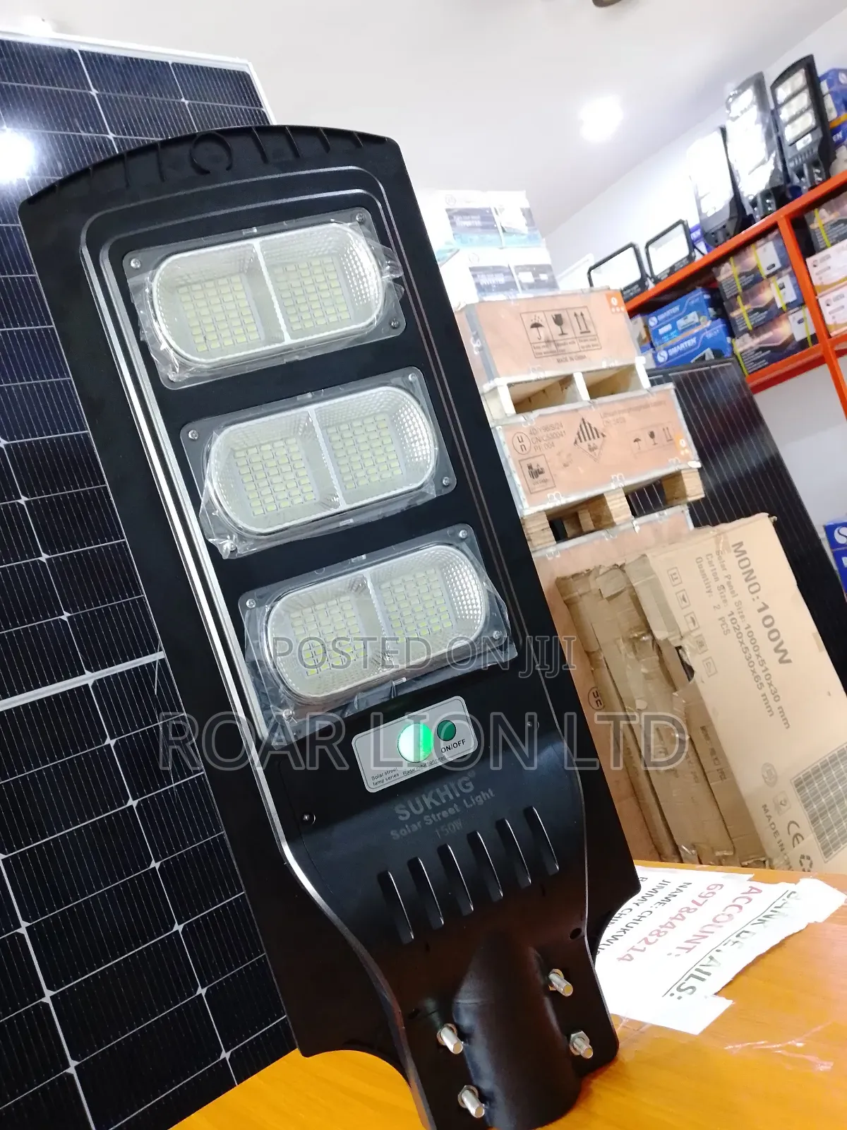 150w Solar Street Light
