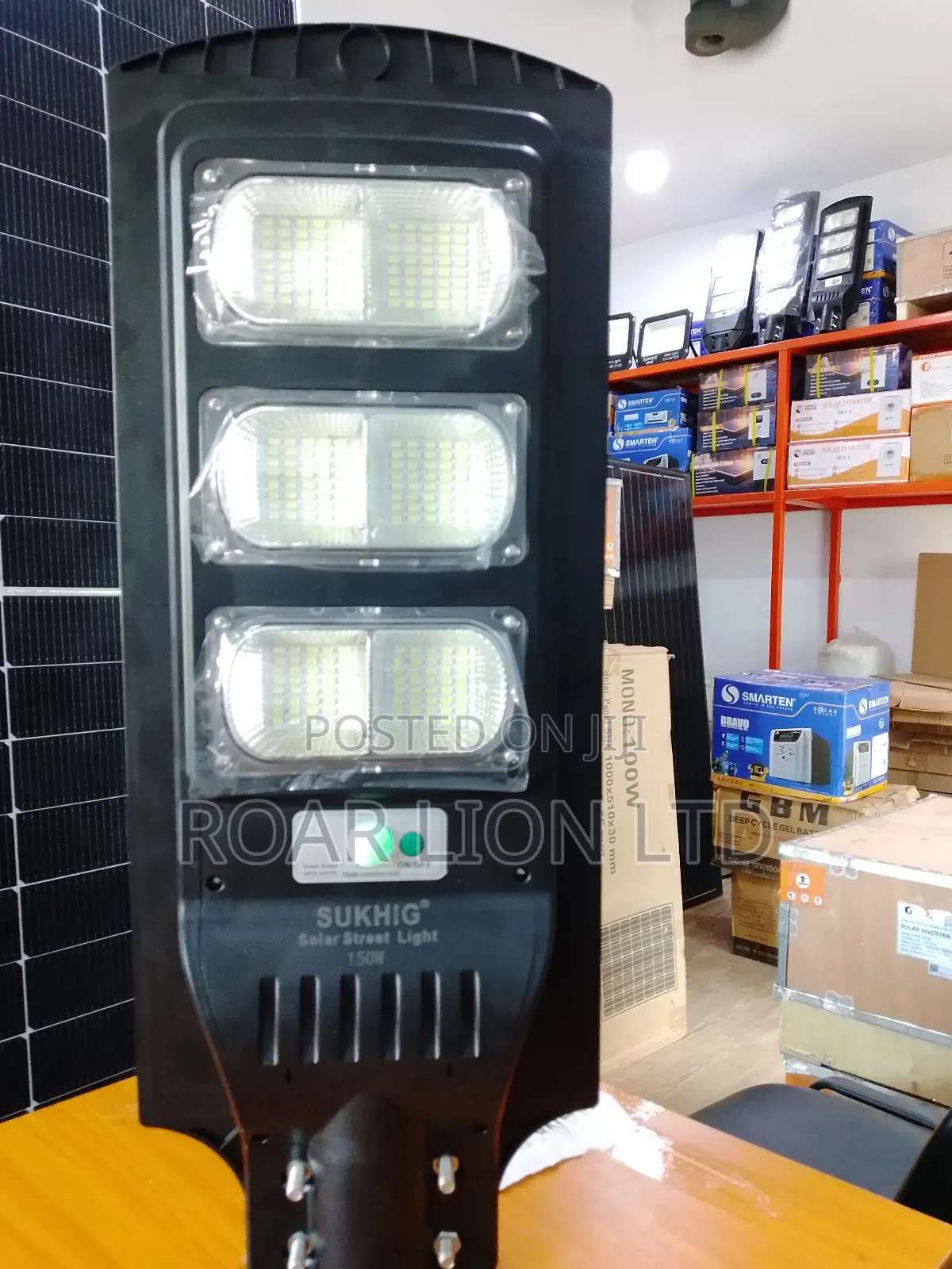 150w Solar Street Light