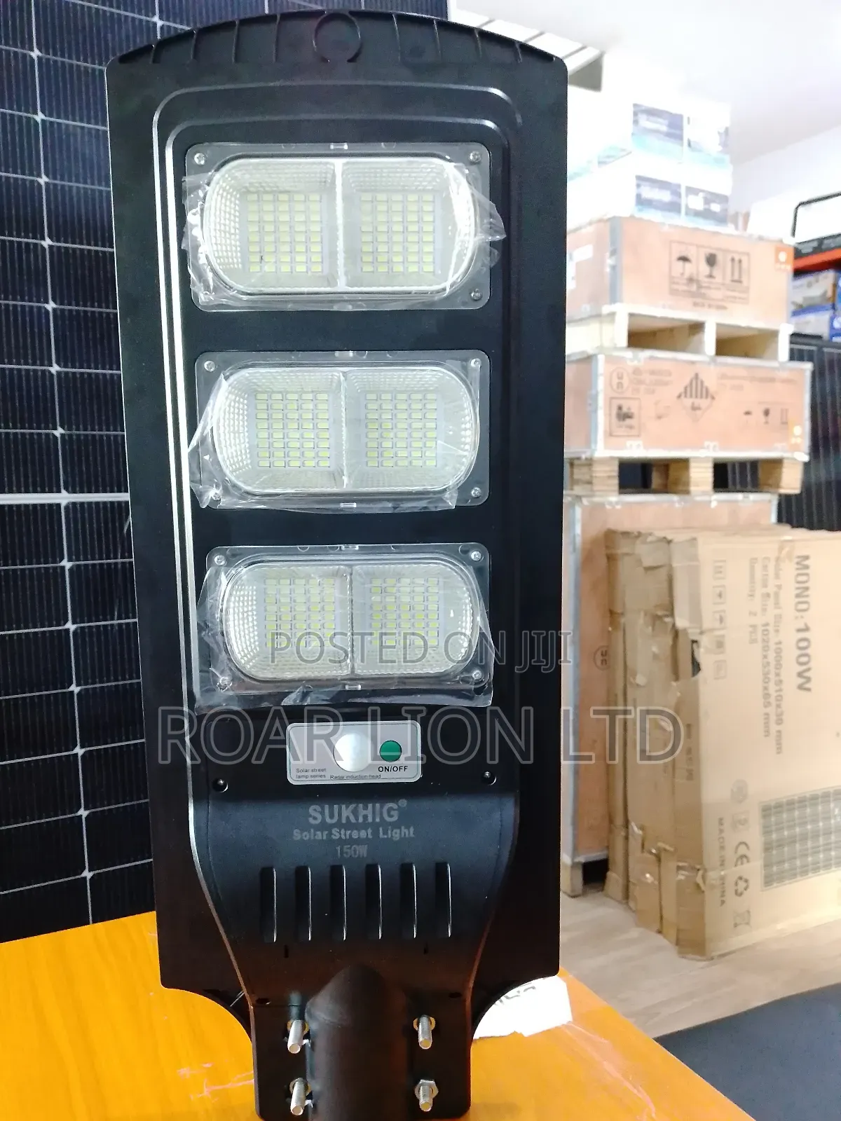 150w Solar Street Light