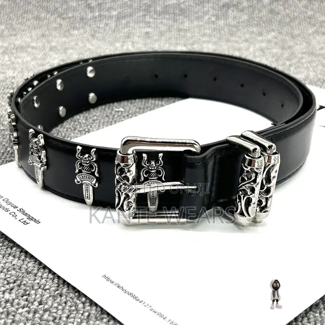 High Quality Chrome Heart Belts