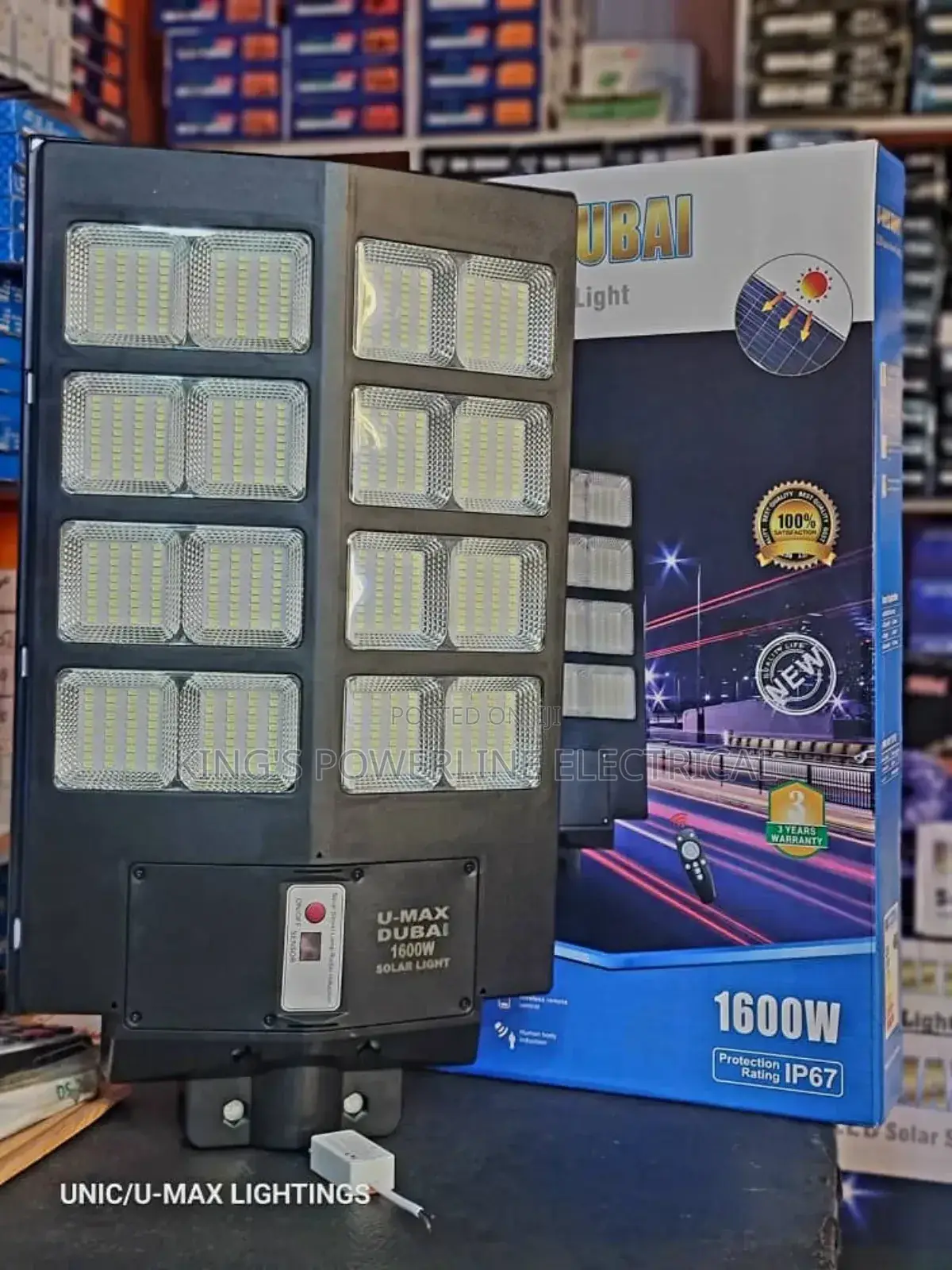 1600 Watts Solar Street Lights