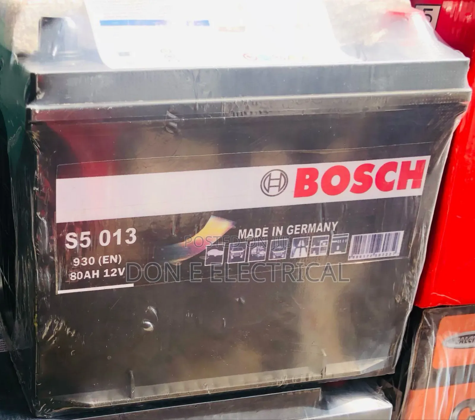 80ah 12v Bosch Car Battery