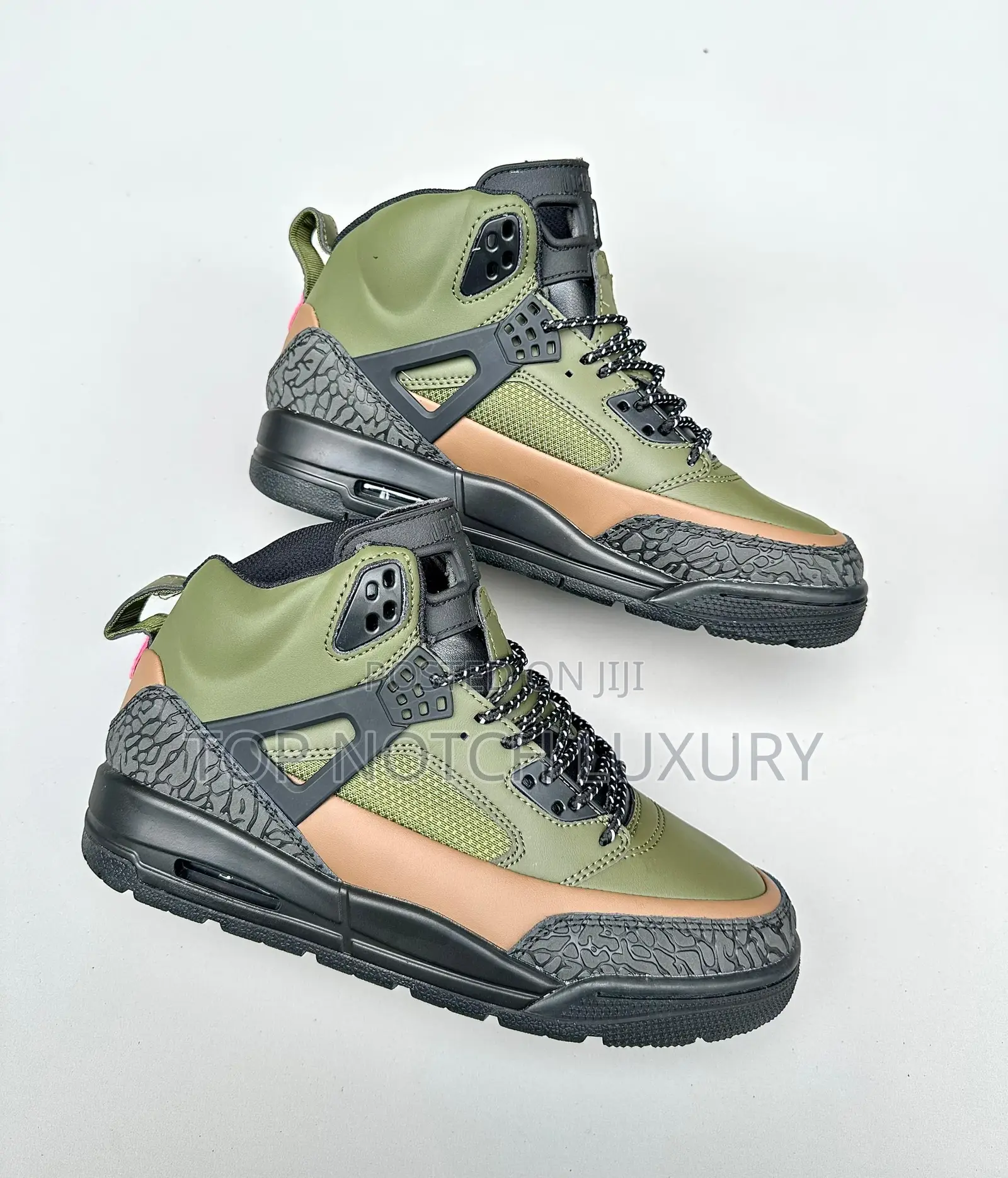 Original Air Jordan Spizike Winterized Olive Green’* Unisex