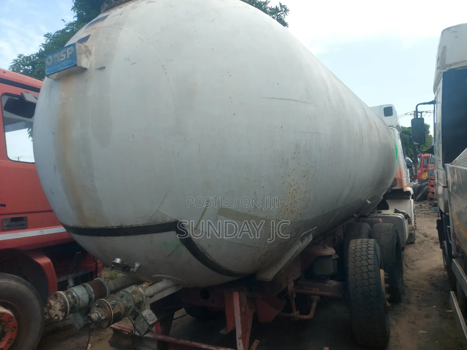 Tokunbo 18.6tons LPG Storage Tank With Complete Accessories