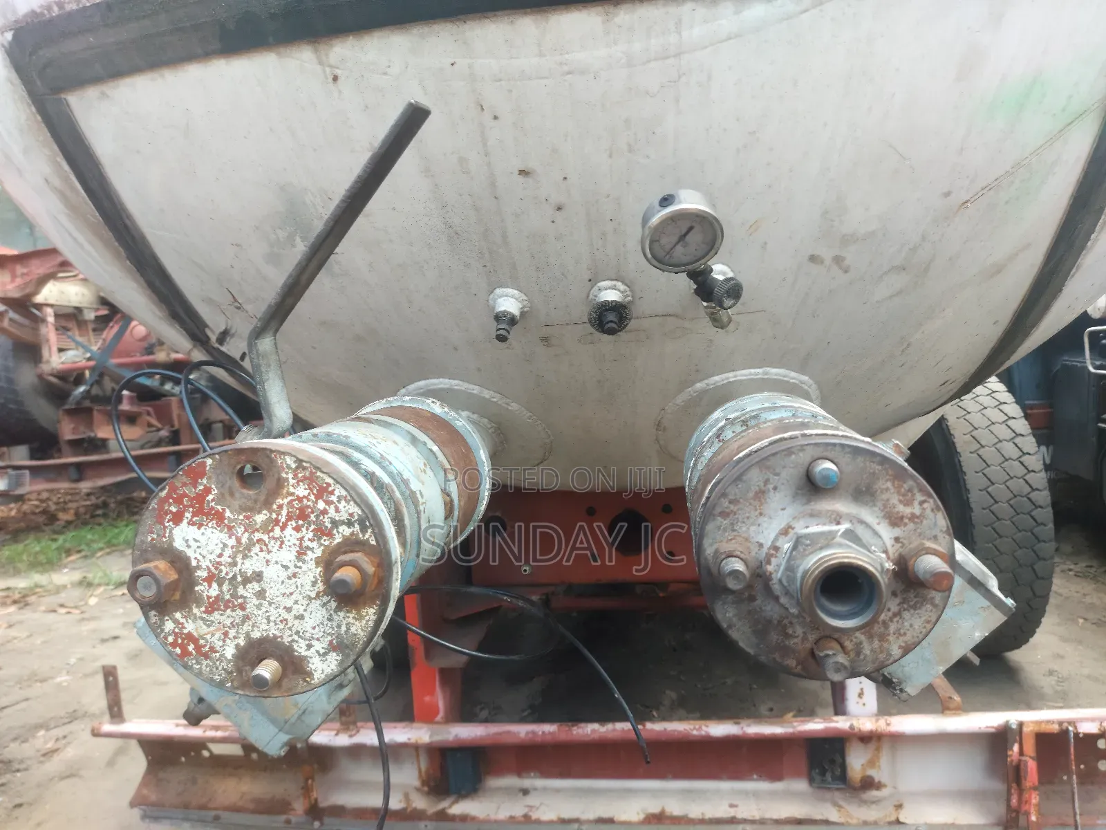 Tokunbo 18.6tons LPG Storage Tank With Complete Accessories