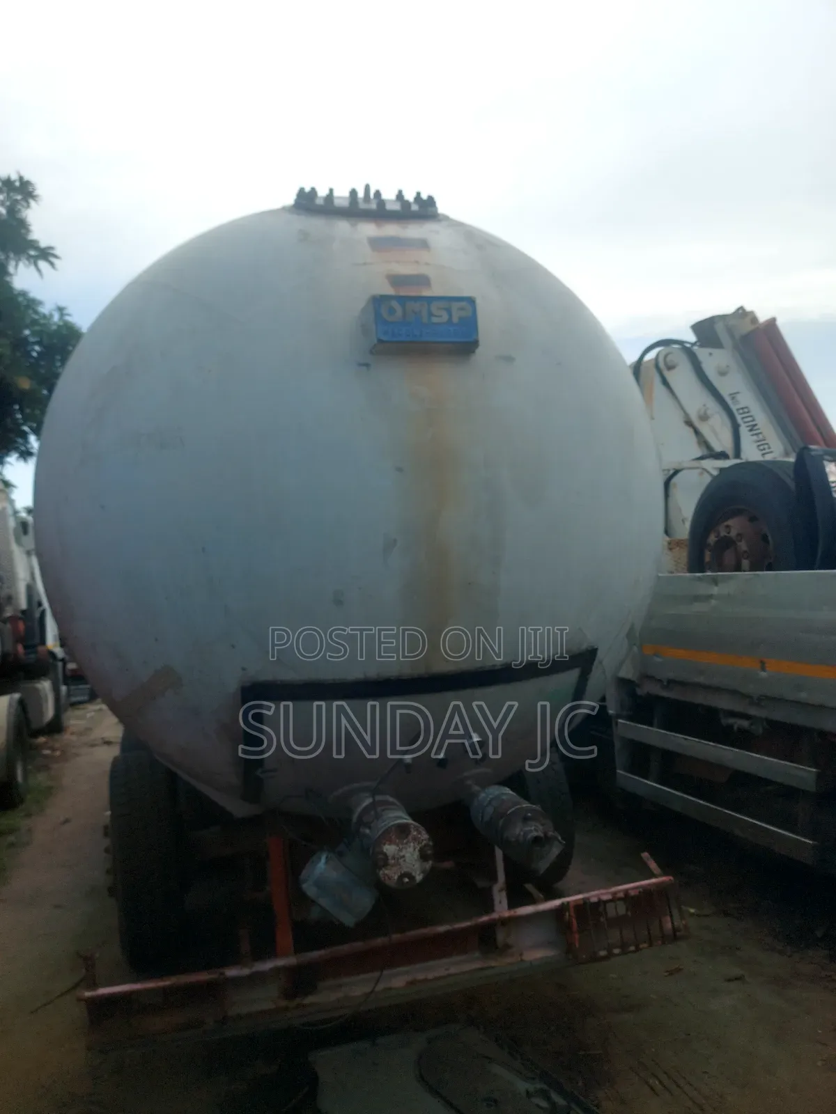 Tokunbo 18.6tons LPG Storage Tank With Complete Accessories