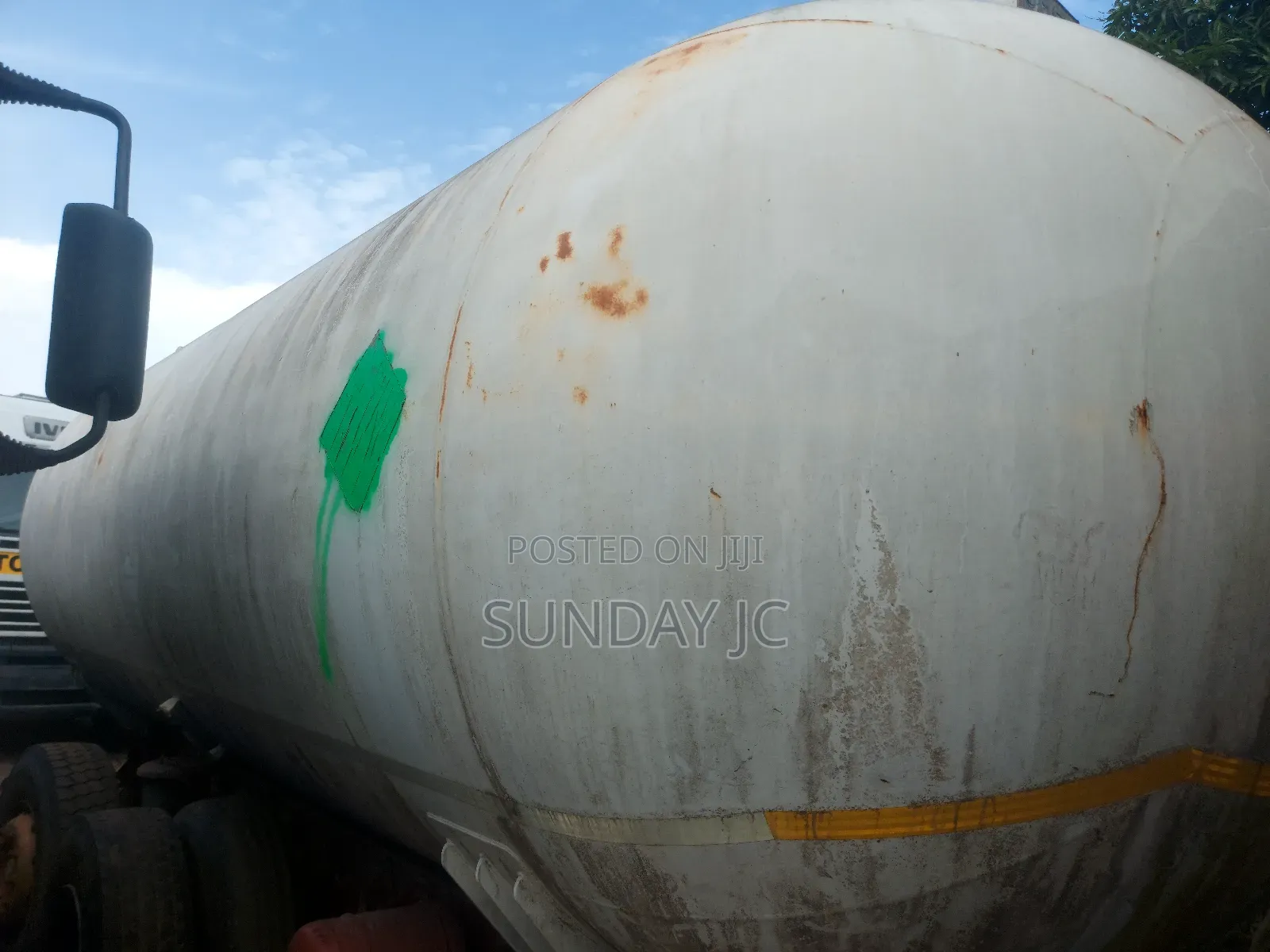 Tokunbo 18.6tons LPG Storage Tank With Complete Accessories