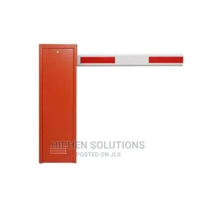 5.5m Orange Automatic Boom Barrier Car Parking Gate Access Control