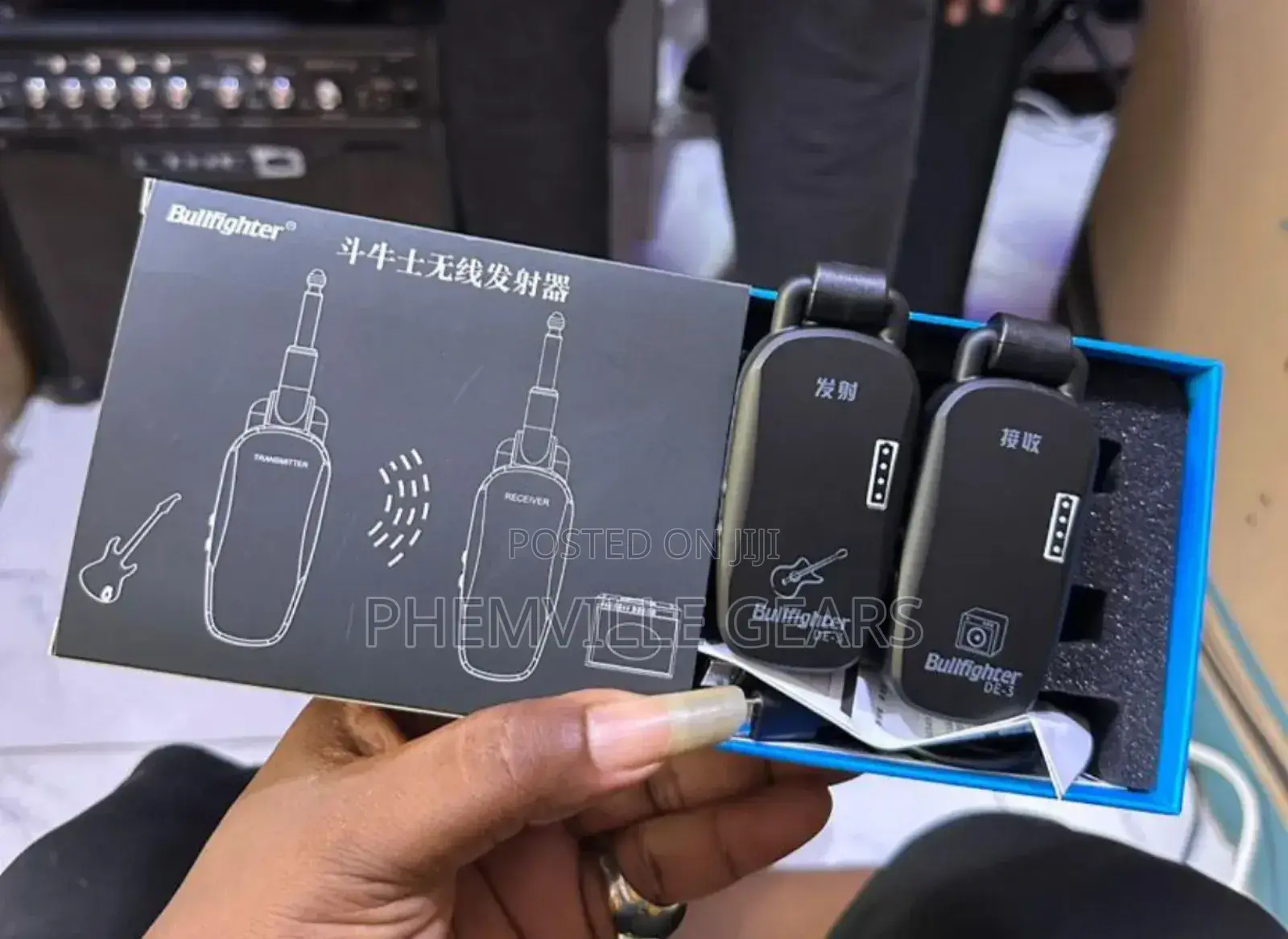 Bullfighter De-3 Guitar Wireless System