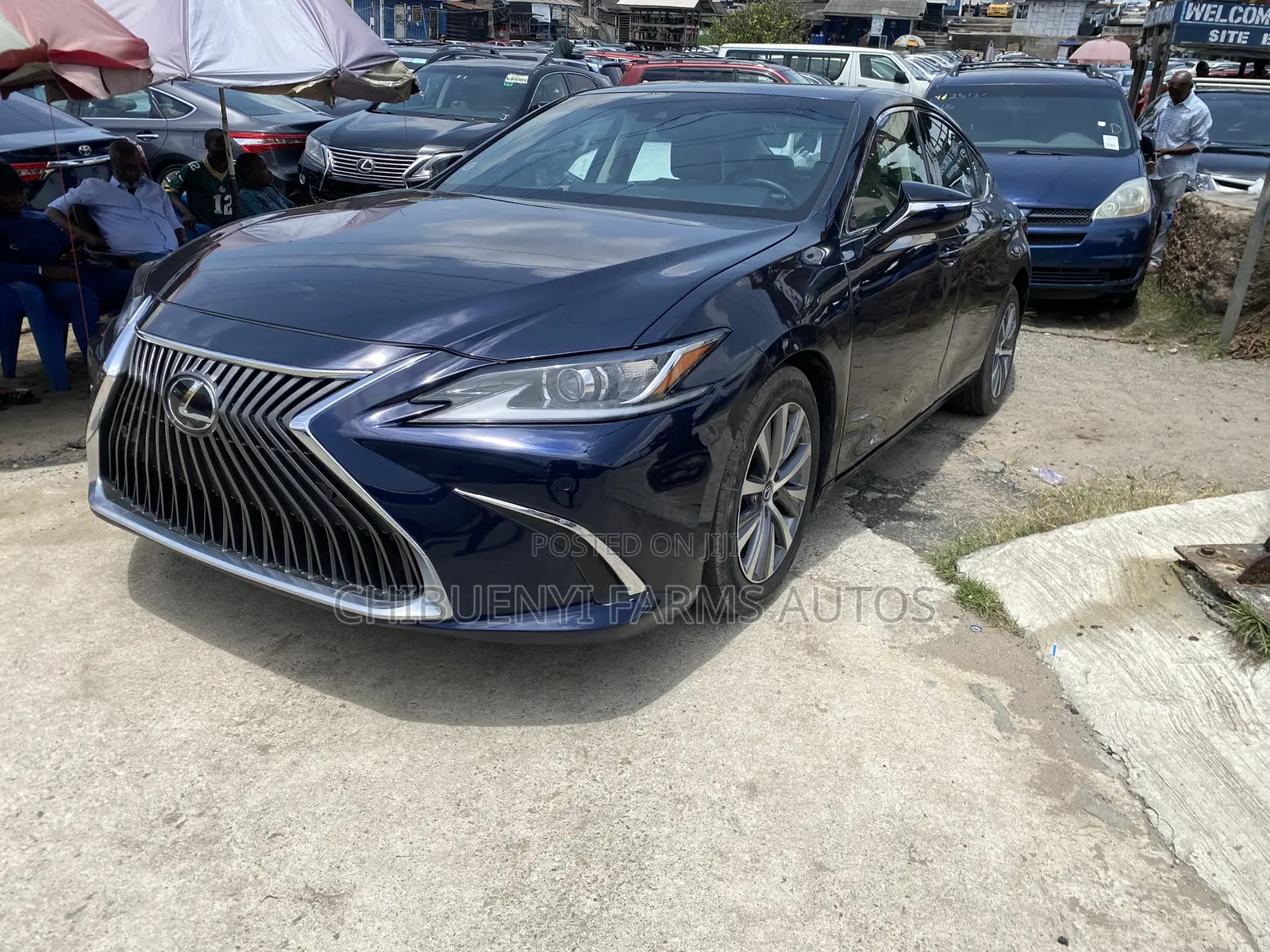 Lexus ES 350 Luxury 2021 Blue