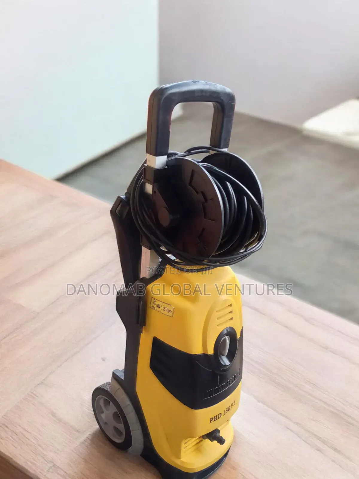Parkside Phd150 B2 Pressure Washer With Onboard Soap Tank