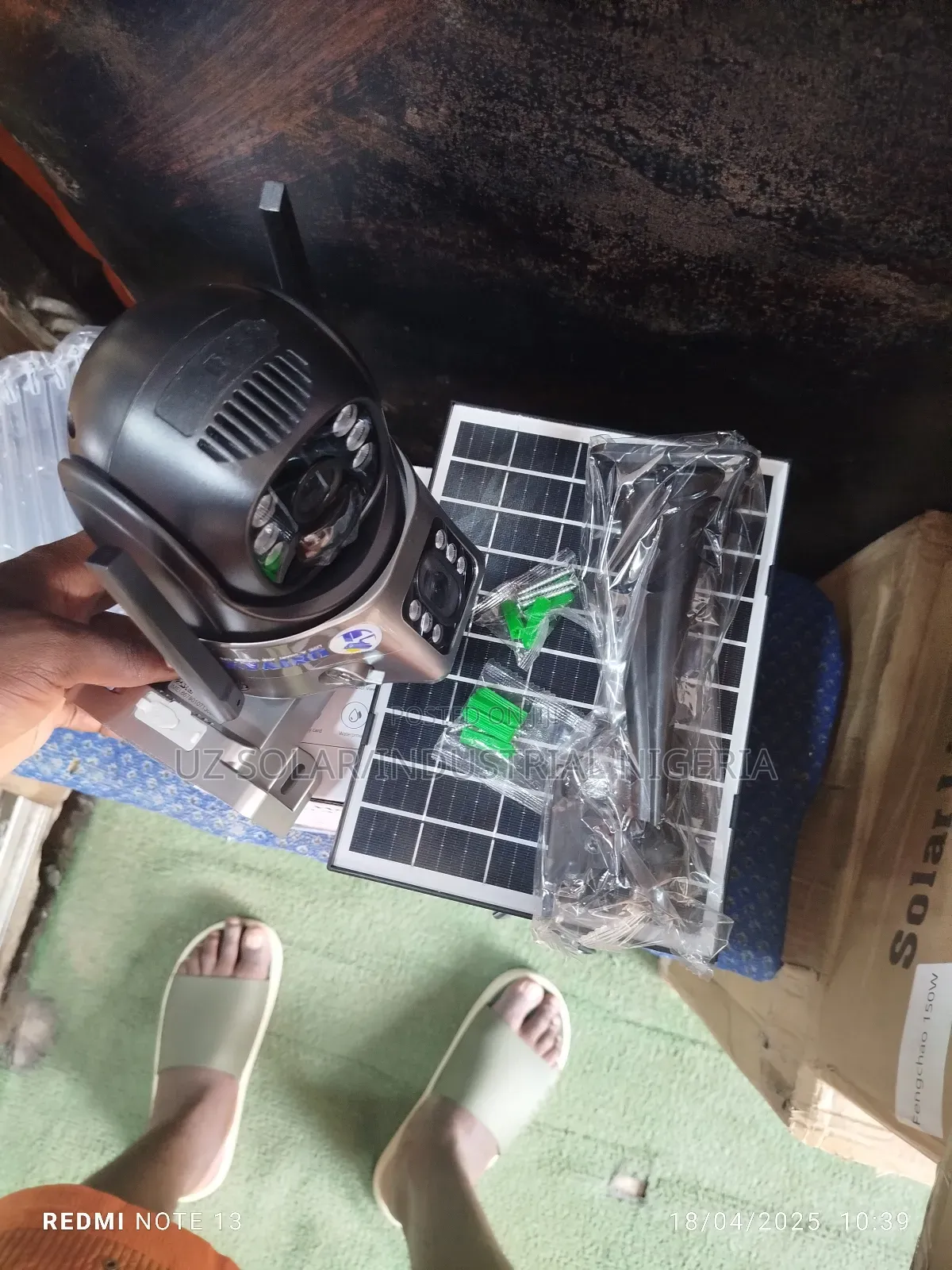 Double Lens Solar Camera
