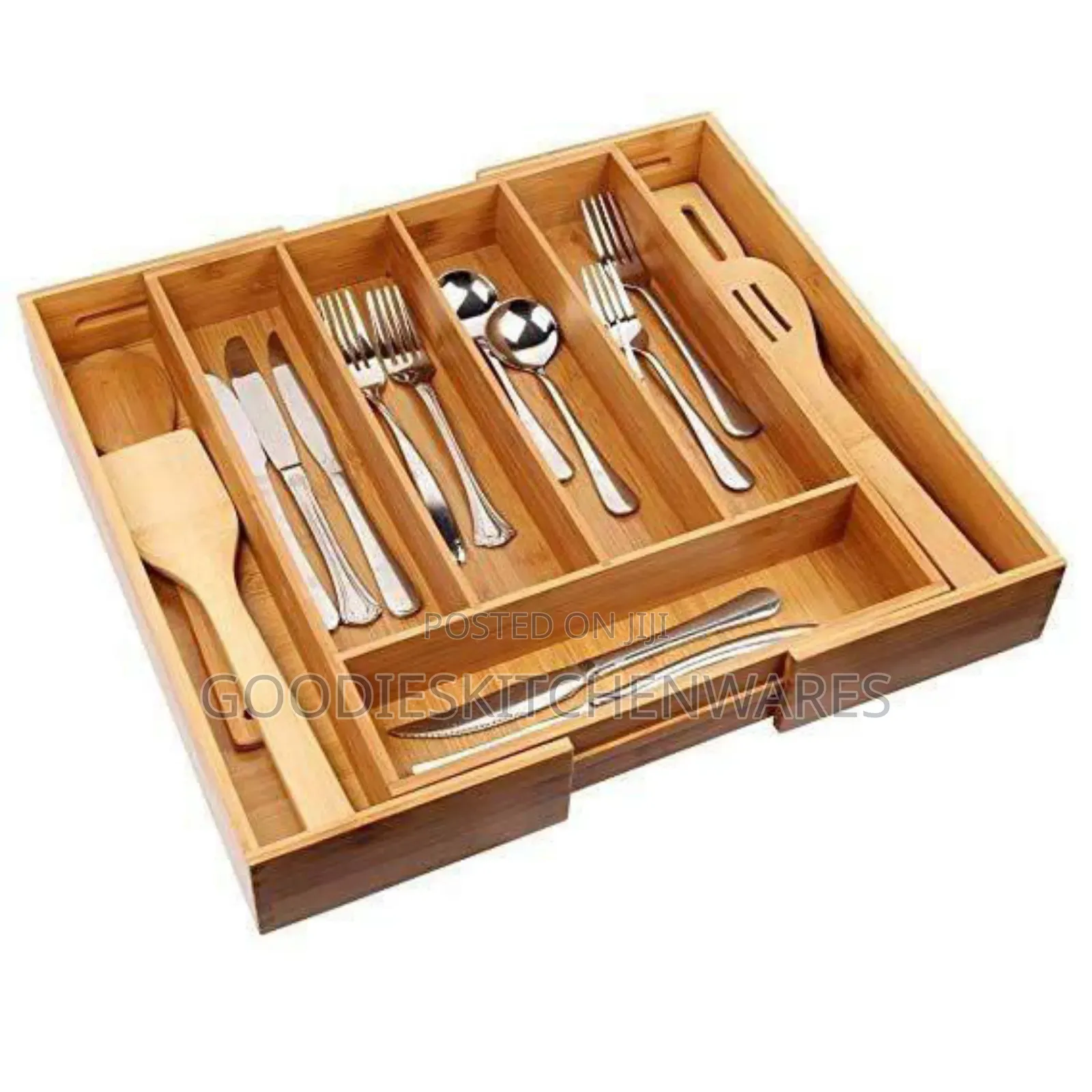 Wooden Cutlery Tray