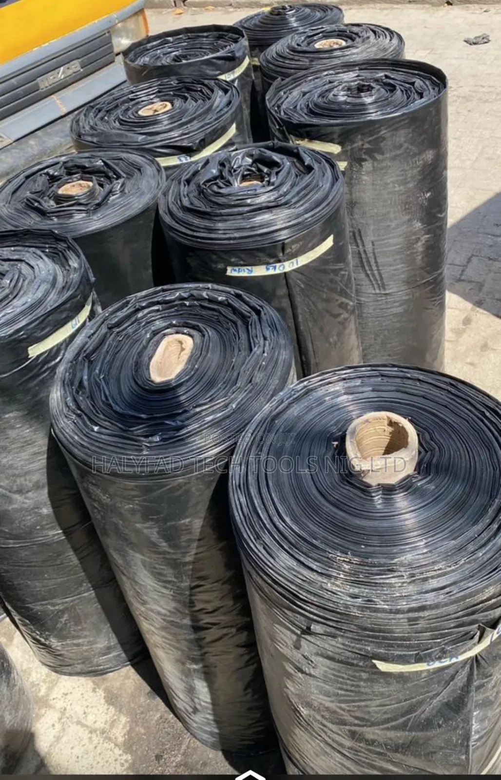 DPM Damp Proof Membrane Black Nylon 0.30 Inche 8ft X 300m