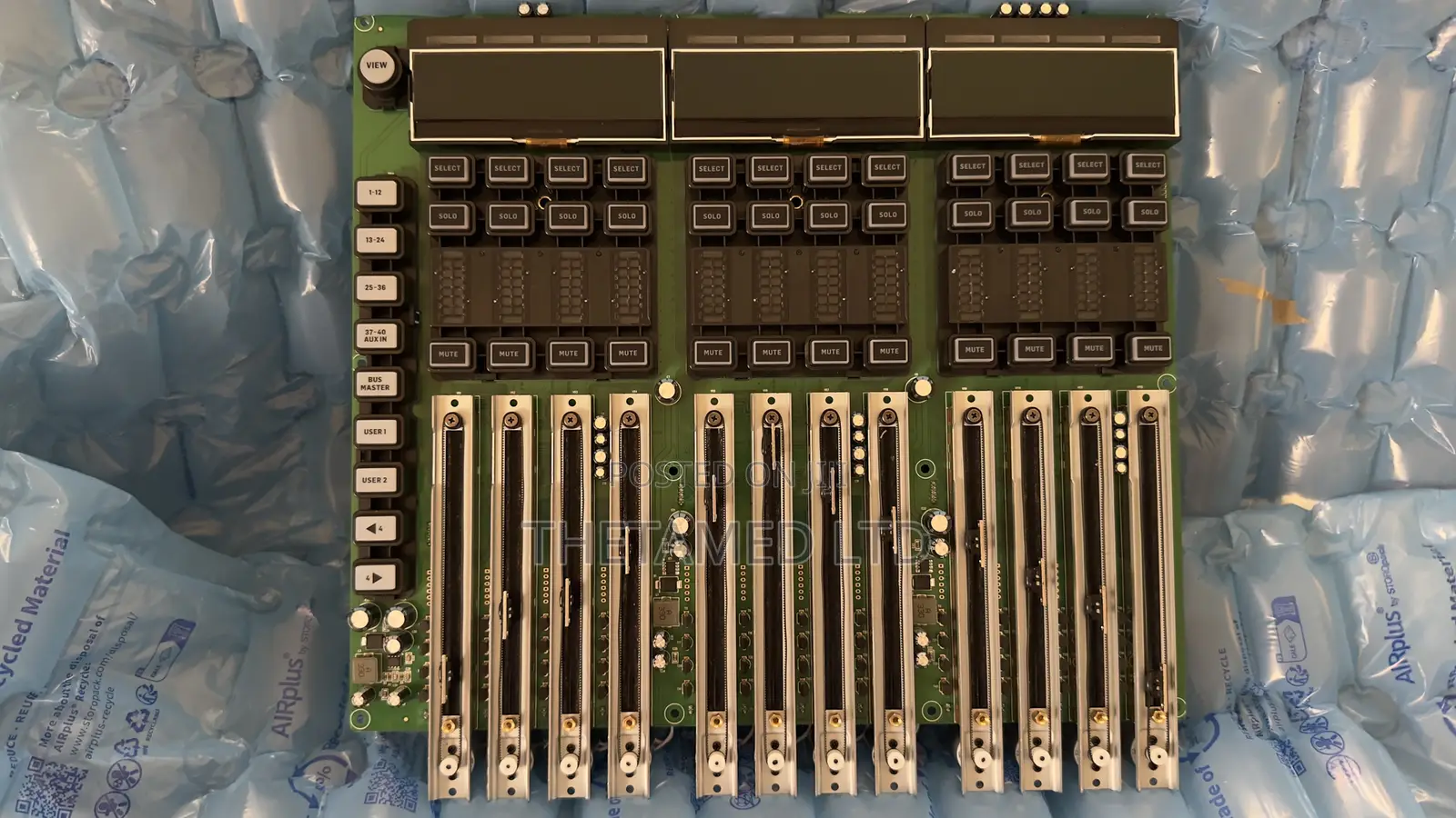 Behringer Wing Fader_left PCB