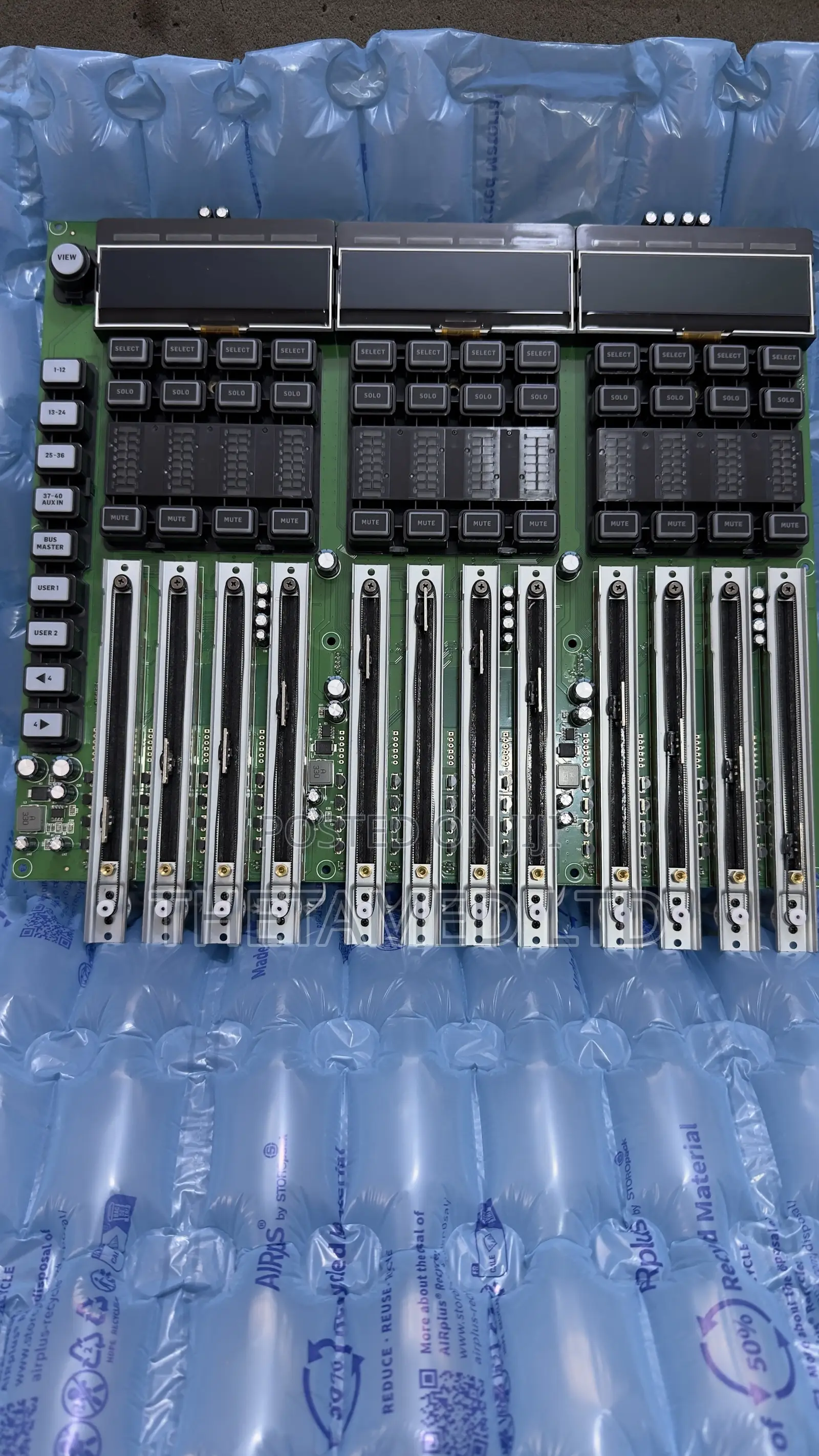 Fader Main Board for Wing Black