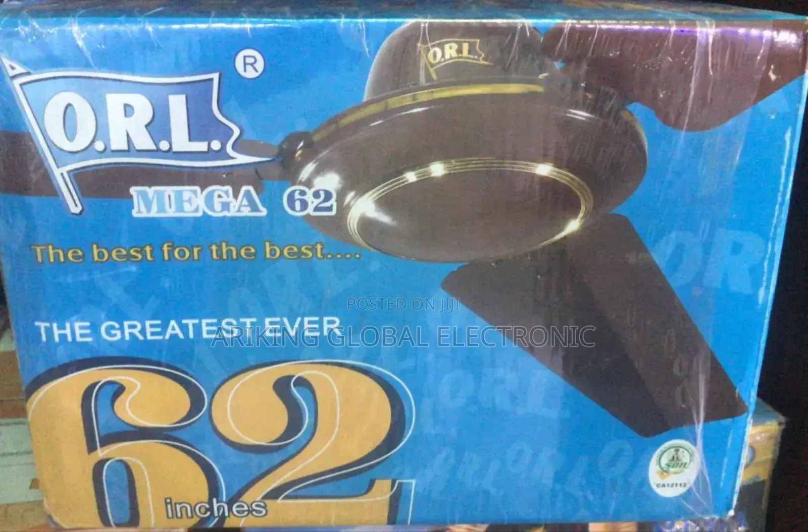 Orl Celling Fan Giant 62