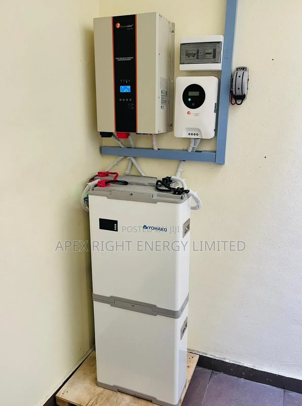 10kwh Felicity System+15kwh Lithium Yohako+12pcs-680w Panels