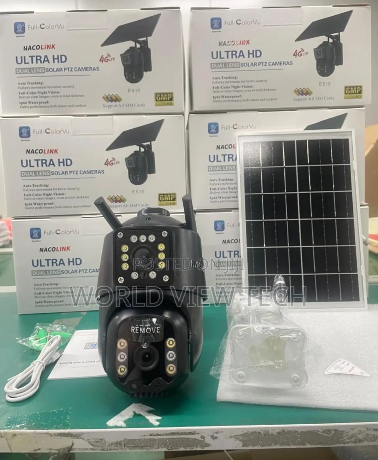 Dual Lens Ubox PTZ Camera