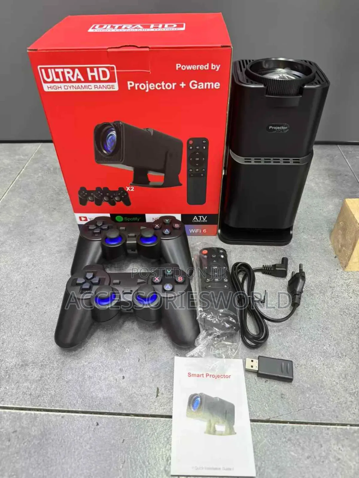 Ultra Hd Hcs350 Pro Projector + Game