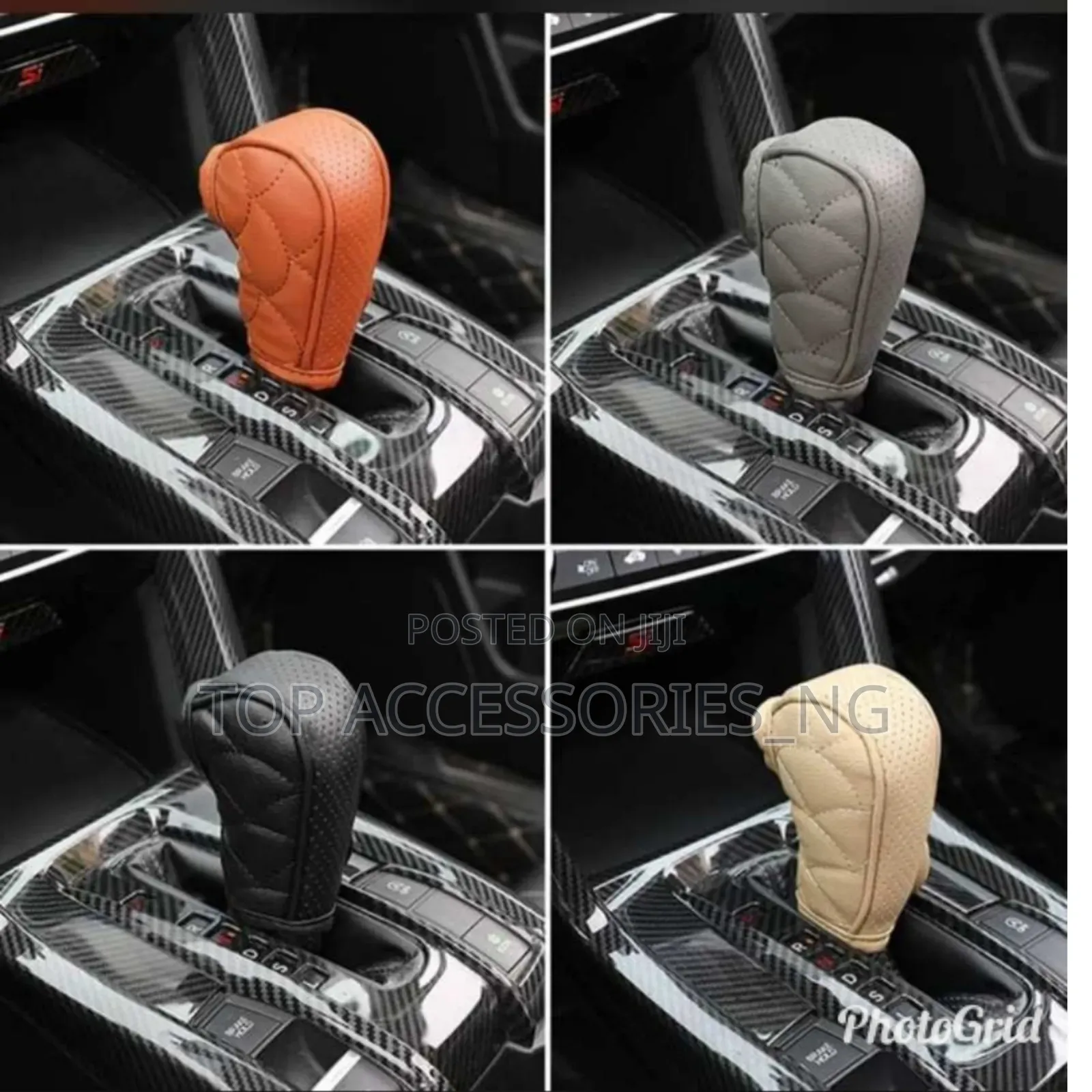 Leather Gear Knob Cover