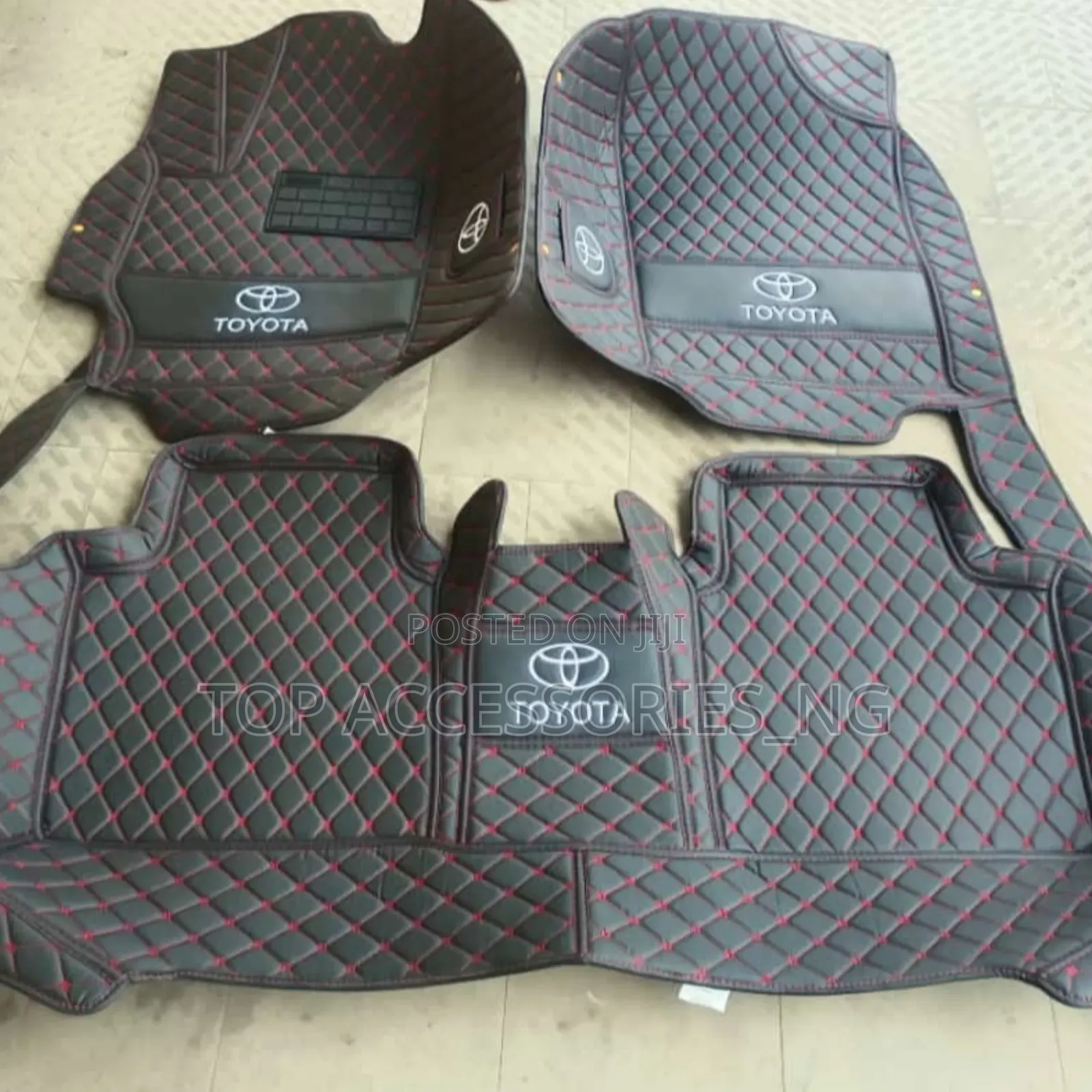 Camry Leather Tiles Mat
