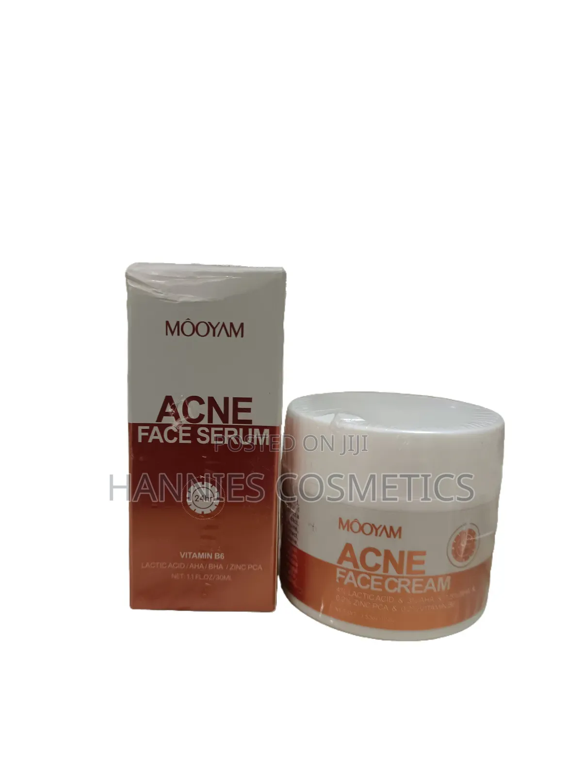 Mooyam Acne Treatment Facial Cream and Serum