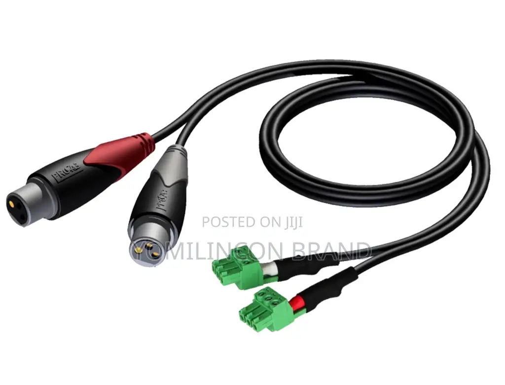 Procab Cla835 2 X XLR Female – 2 X Terminal Block