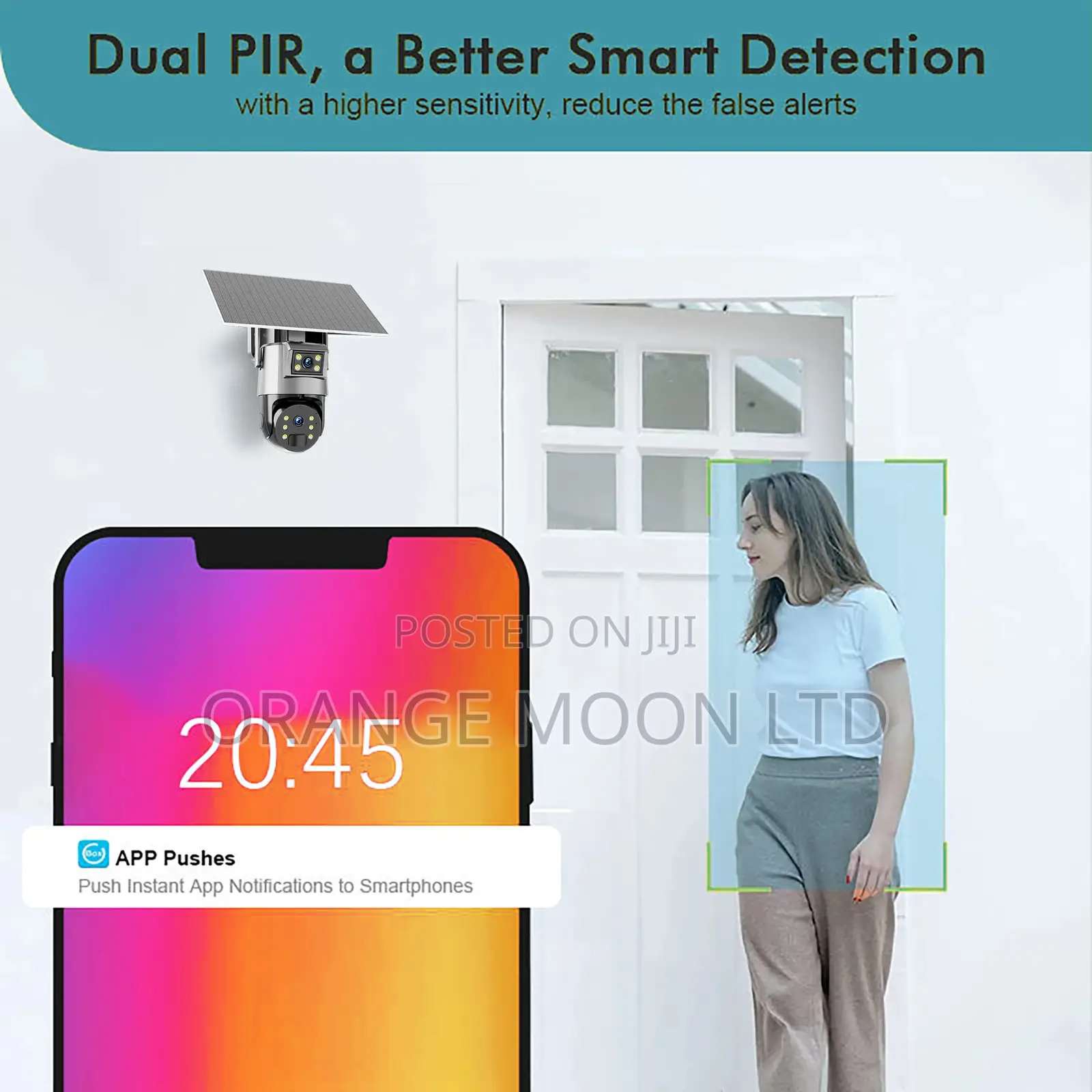 Ubox App 4mp Dual Lens Wifi 4g Sim Card Security CCTV