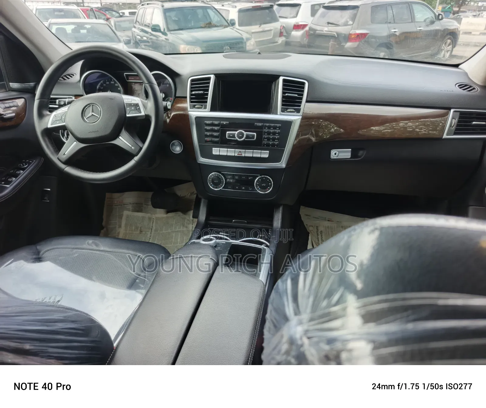 Mercedes-Benz M Class 2015 Black