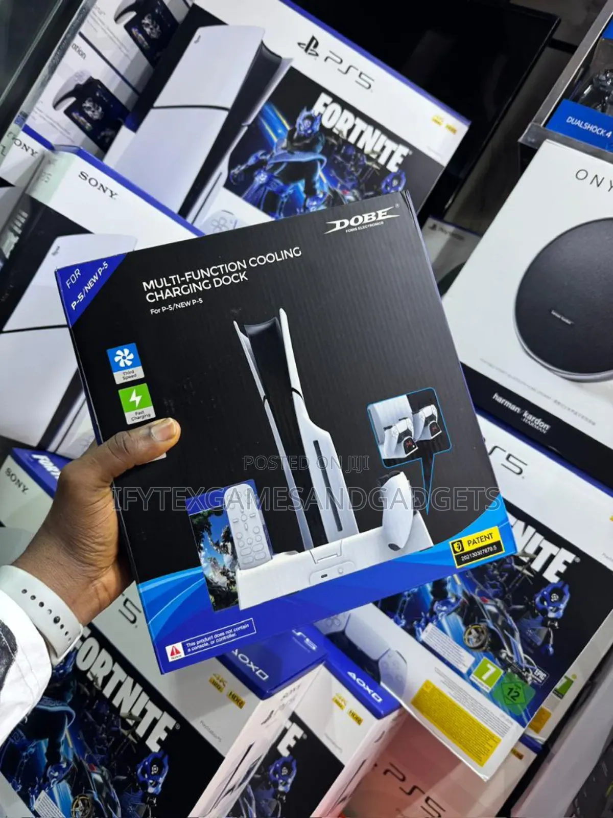Ps 5 Cooling Fan and Controllers Charger