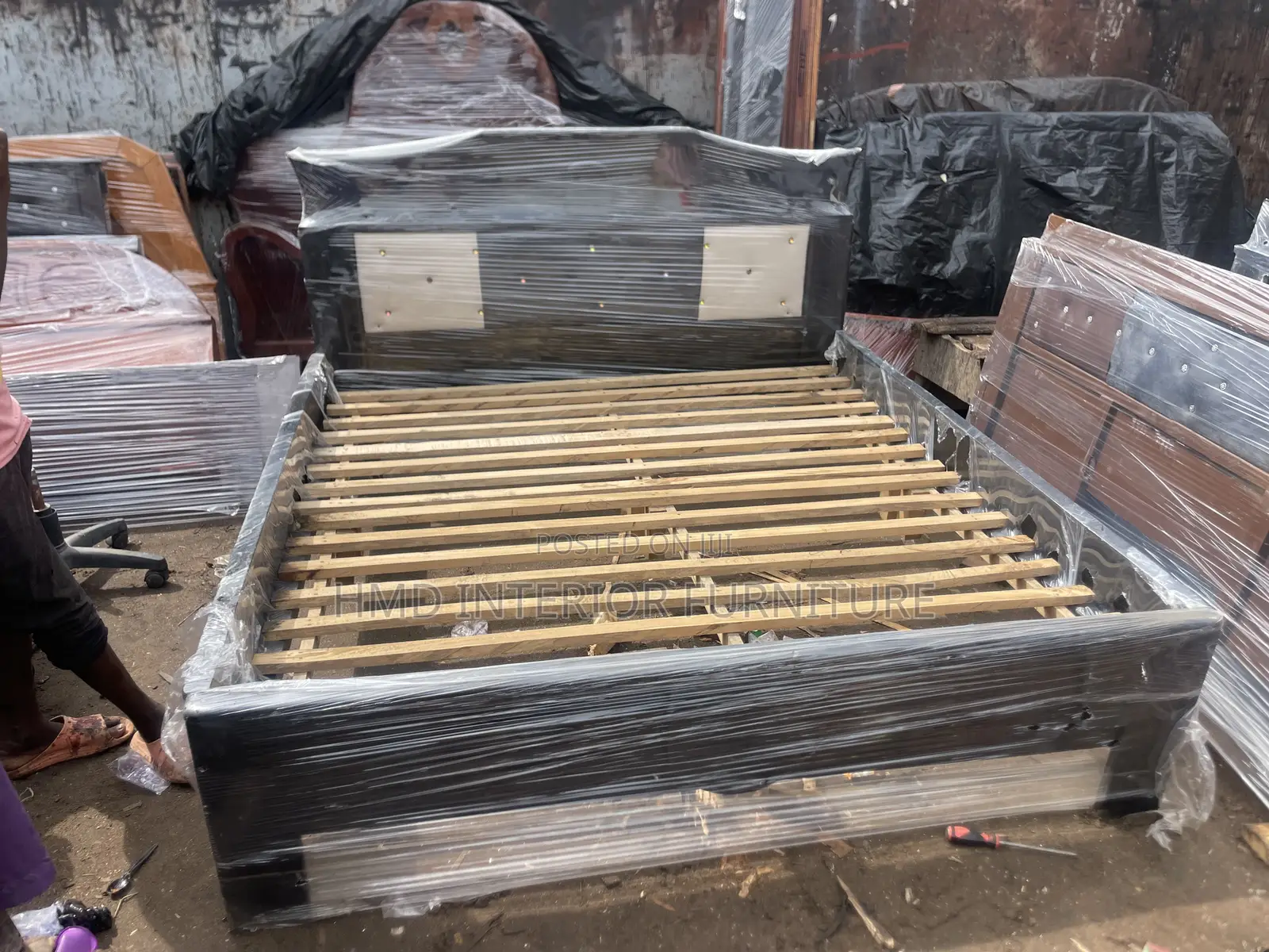 Strong Wooden Bedframe 6by6