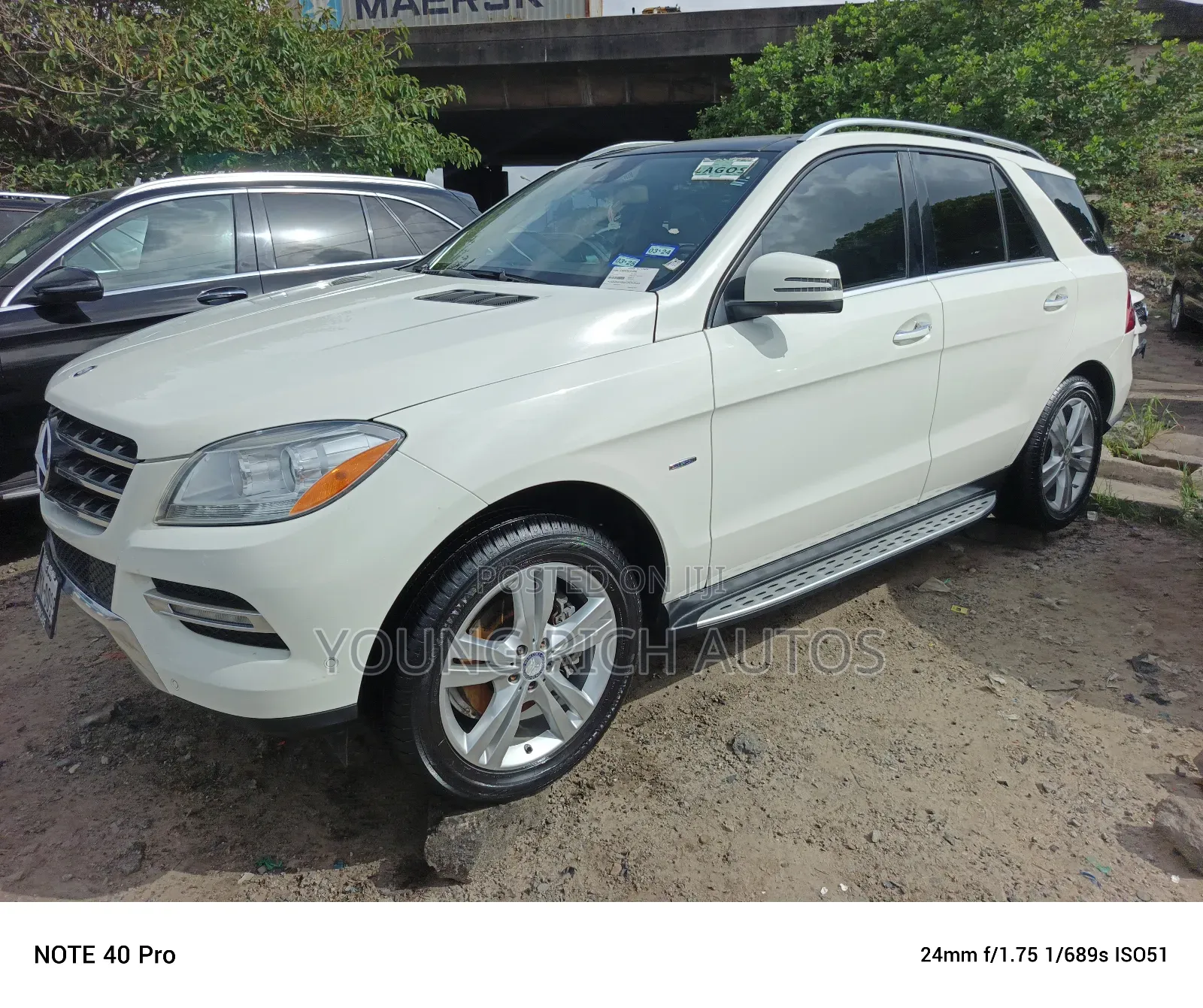 Mercedes-Benz M Class 2015 White