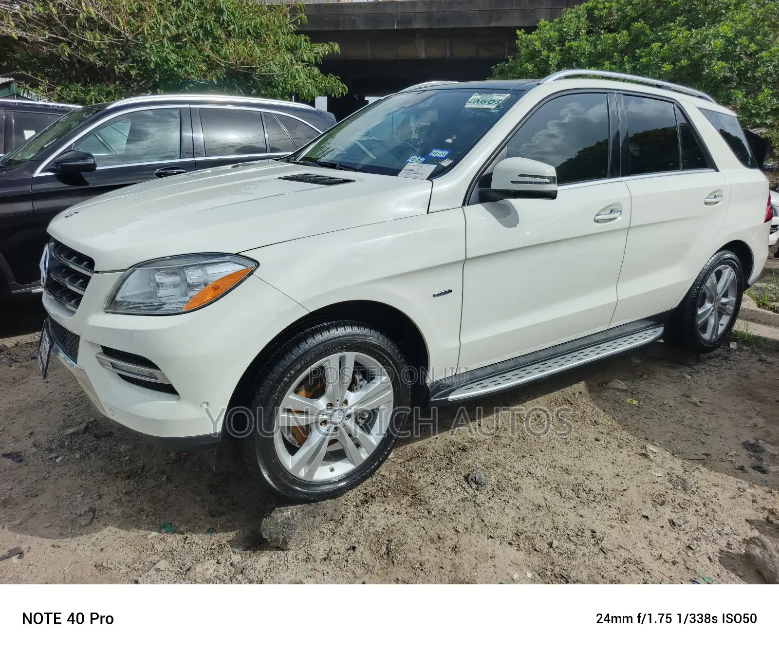 Mercedes-Benz M Class 2015 White