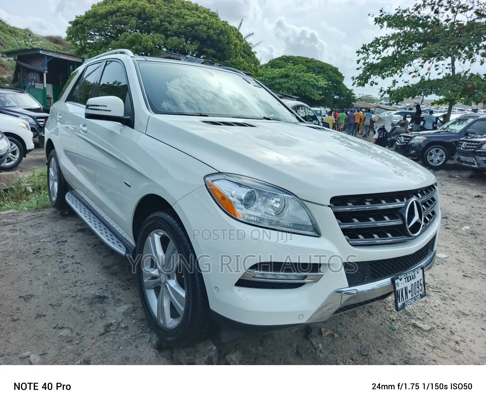 Mercedes-Benz M Class 2015 White