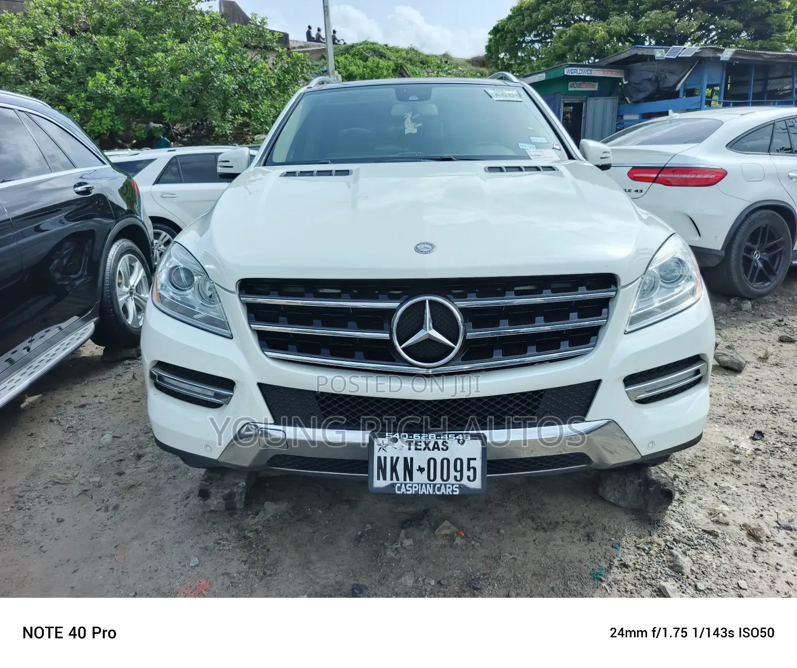 Mercedes-Benz M Class 2015 White