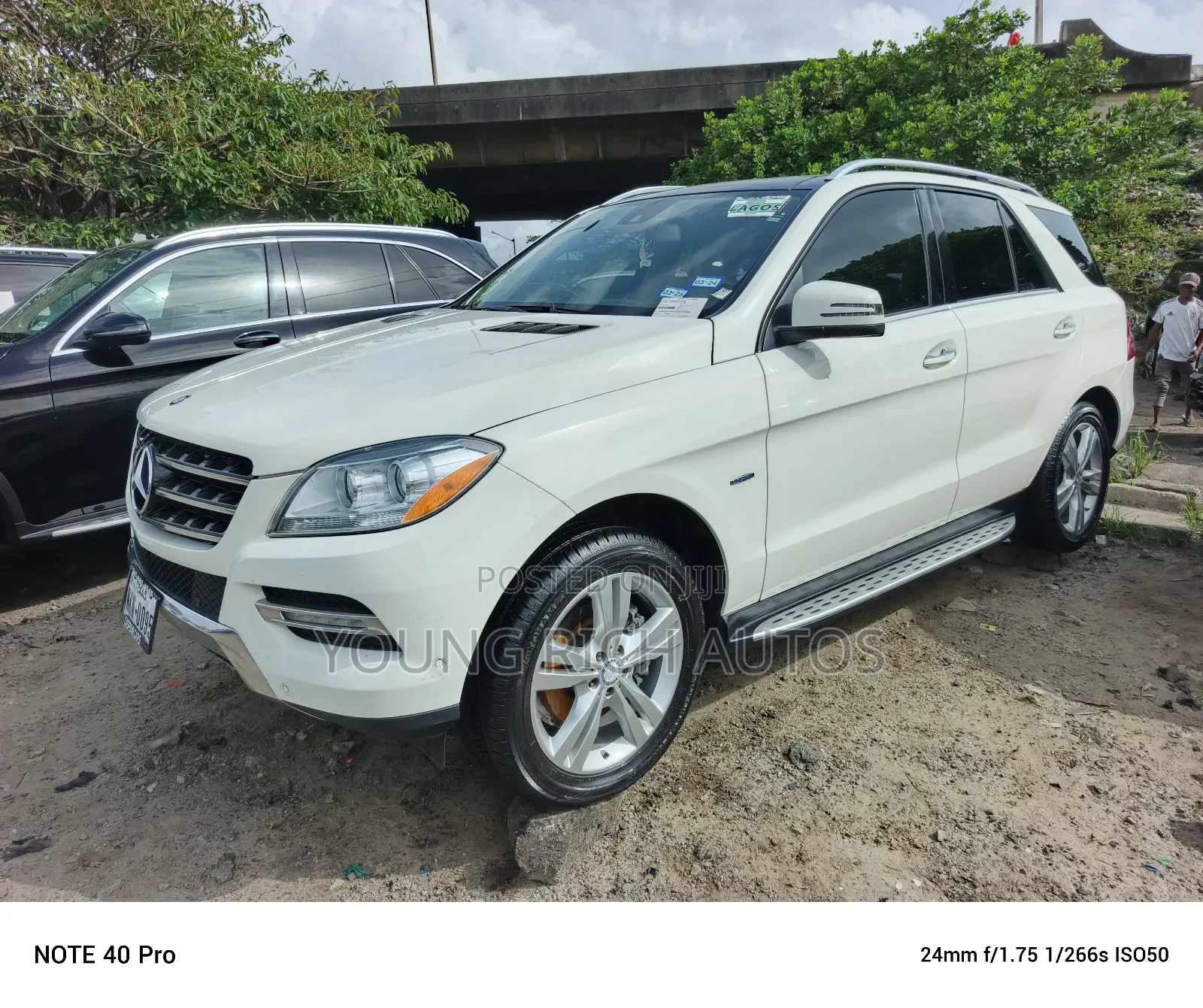Mercedes-Benz M Class 2015 White