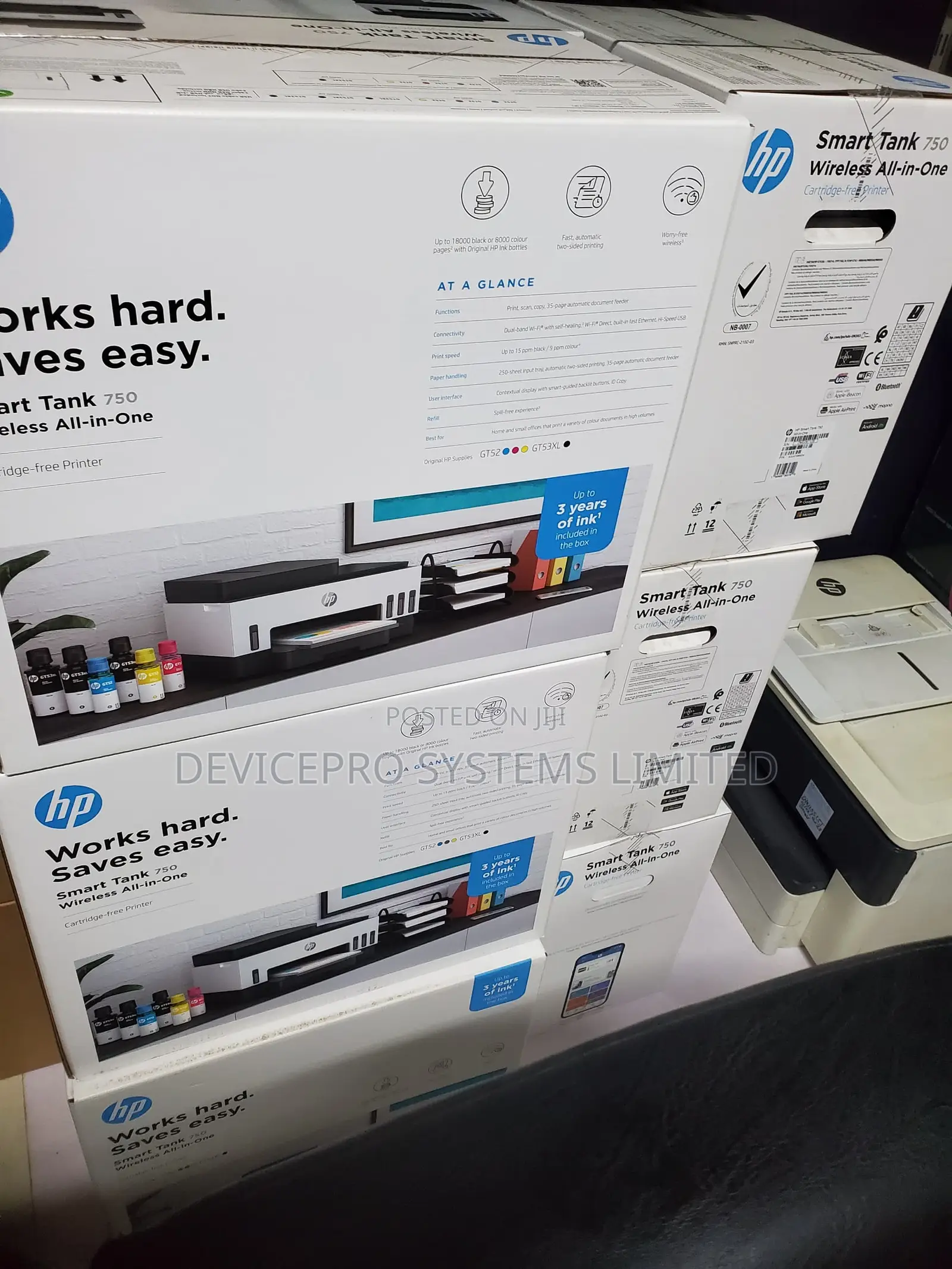 Hp Smart Tank 750 All in One Printer