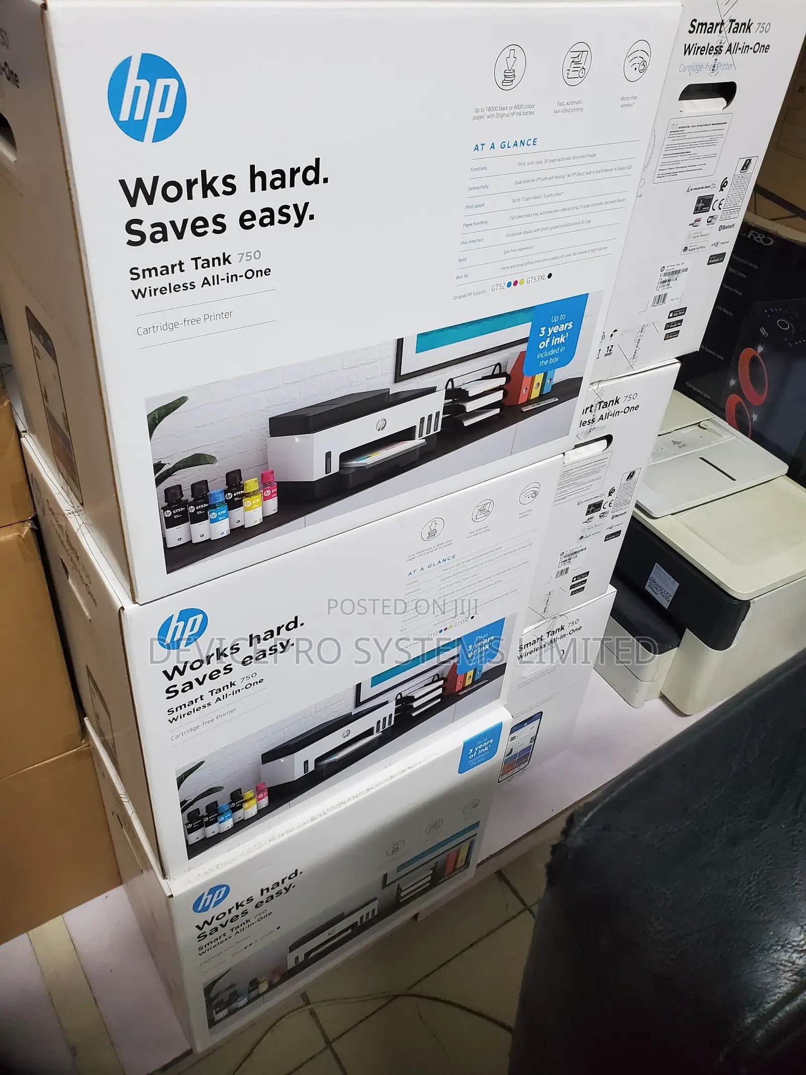 Hp Smart Tank 750 All in One Printer