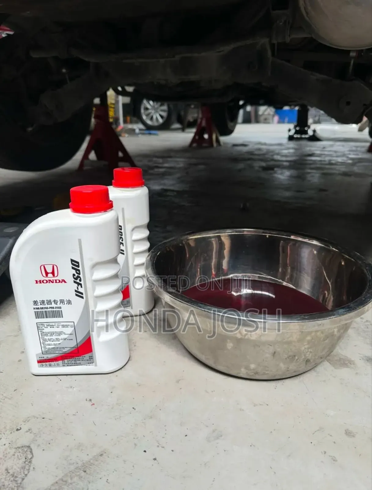 Honda Genuine Dual Pump Fluid Ii For Honda Crv/Hrv(Original)