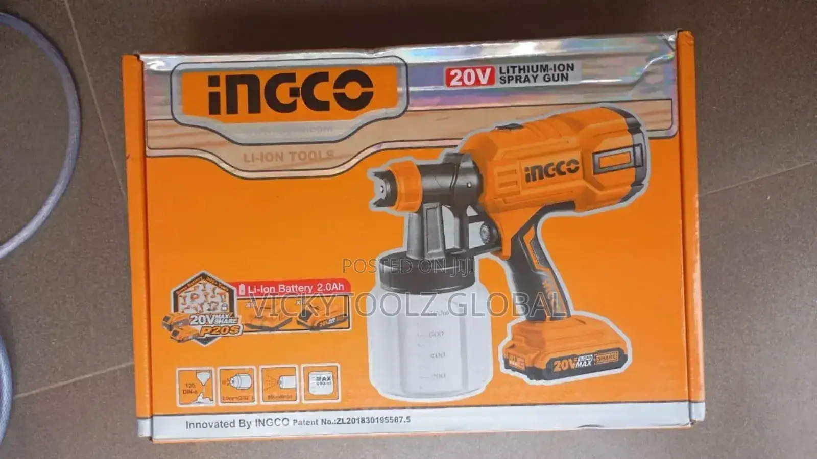 Ingco Cordless Spray Gun