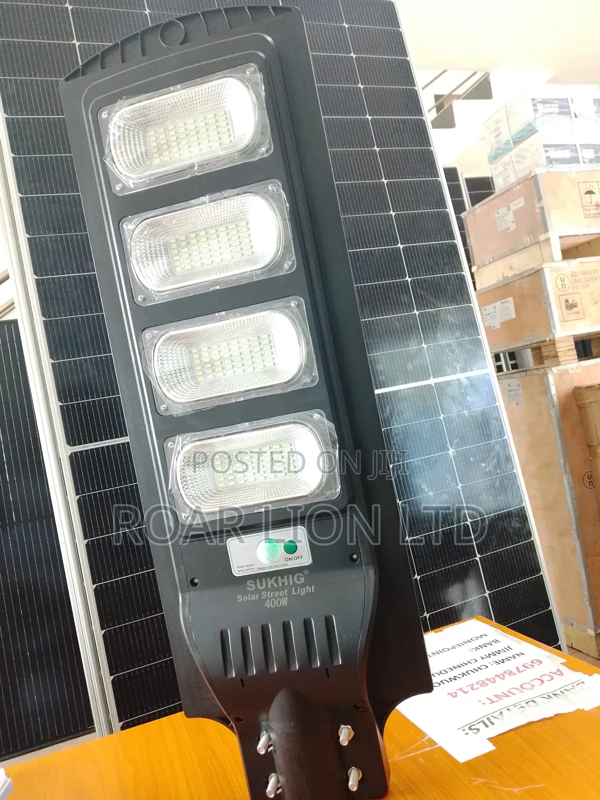 400w Solar Street Light