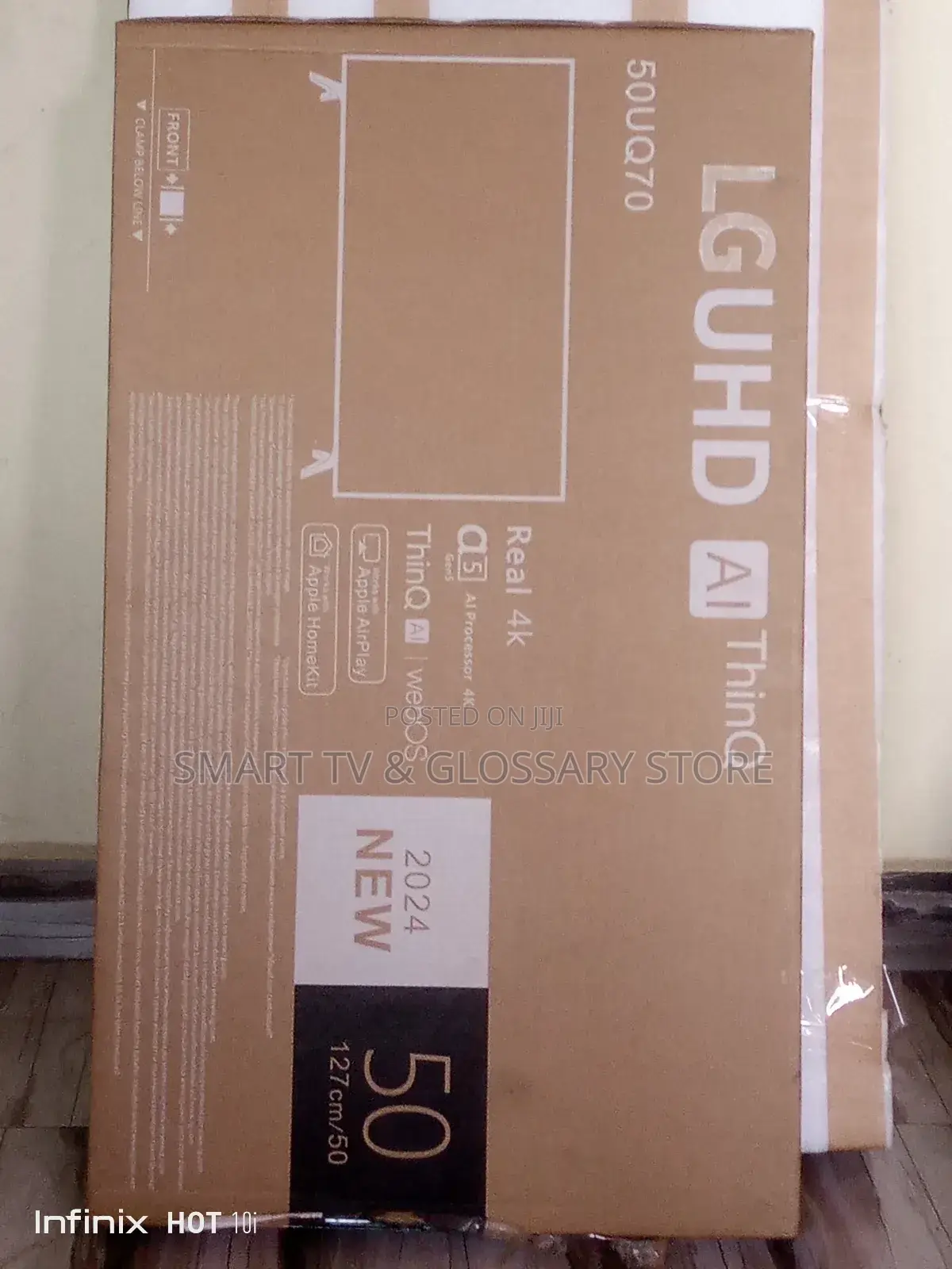 50 Inches Invisible Marble Tv