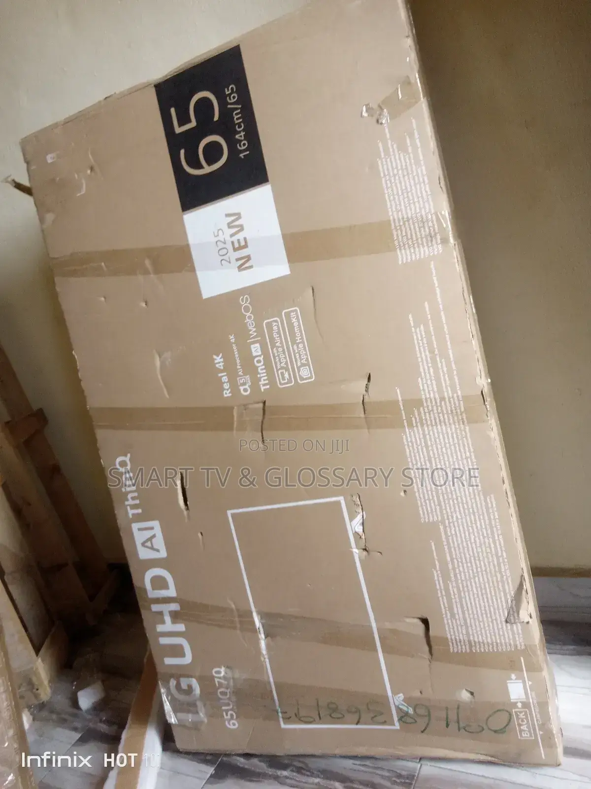 65 Inches With Mute Standard
