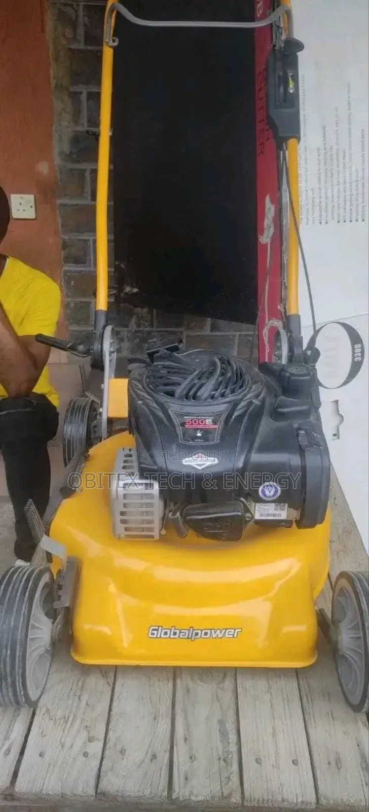 Durable Globalpower 500 Series Petrol Lawn Mower–4.5hp - 5hp
