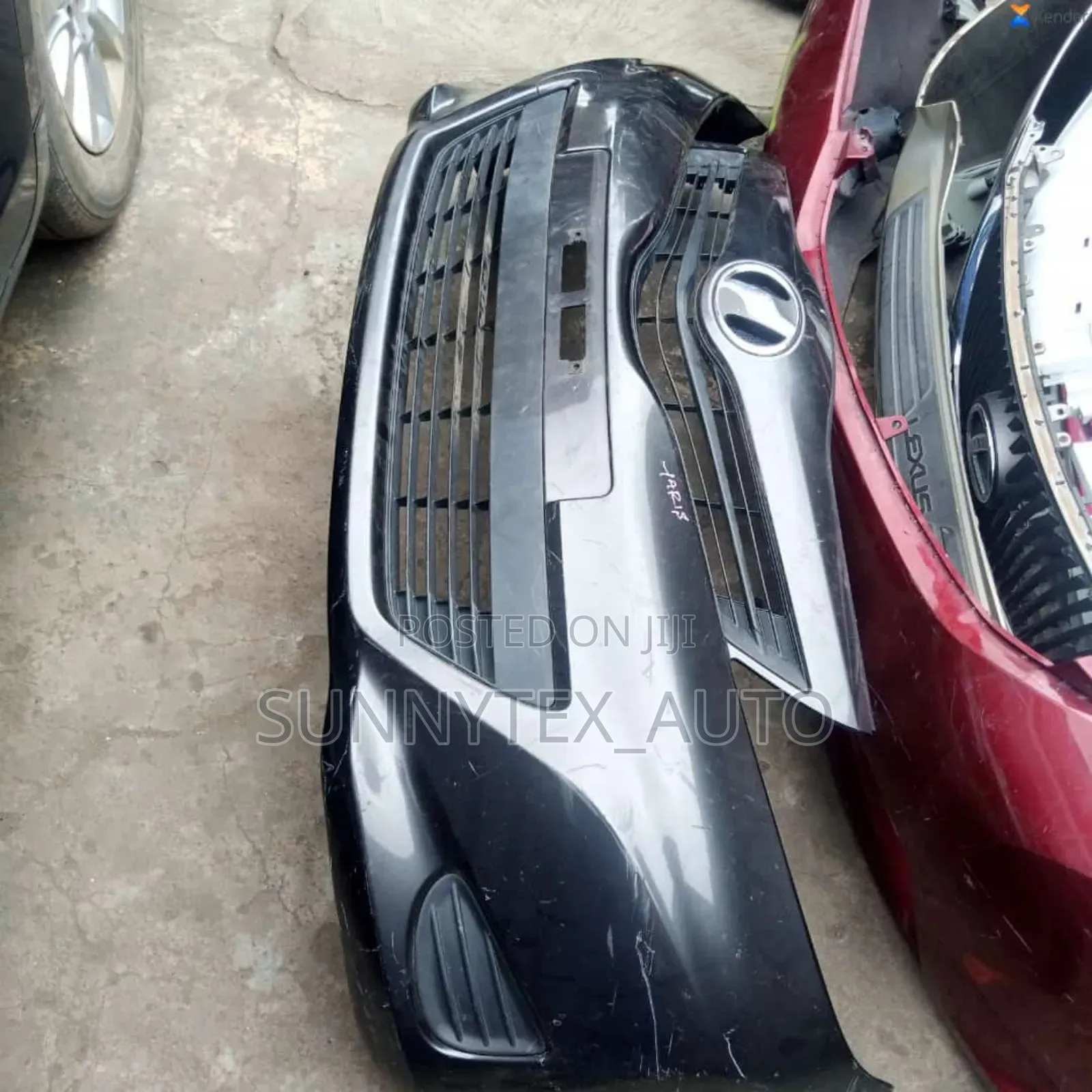 Complete Front Bumper Toyota Yaris 2012-2013