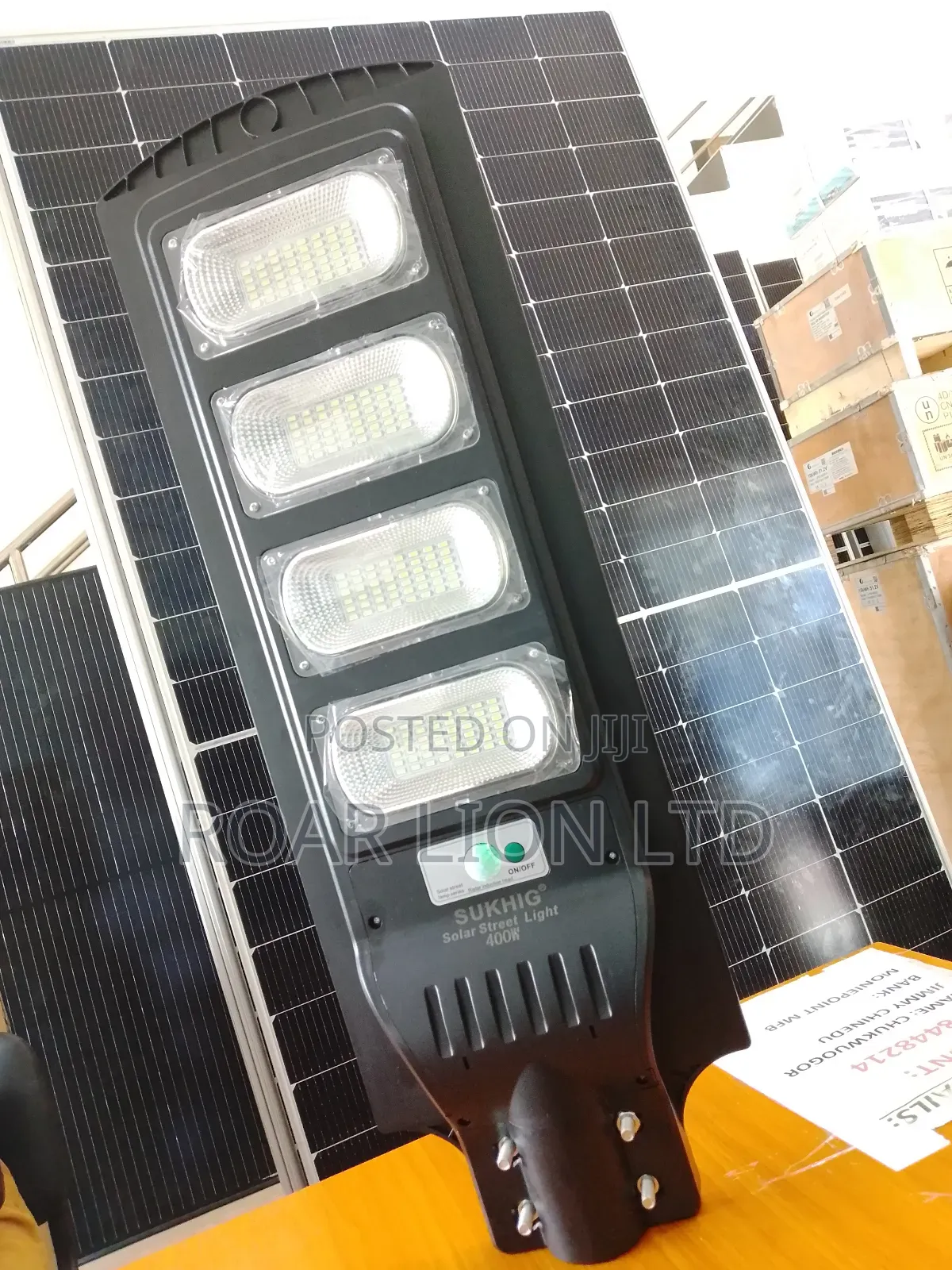 400w Solar Street Light